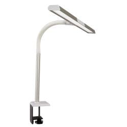 OttLite LED Desk Lamp with Sturdy Clamp - Wide Adjustable Dimmable Lighting, 5 Brightness Settings & Natural Daylight LEDs for Home Office, Computer Desk, Dorm Room, Workbench - Perfect for Reading, Studying & Crafting