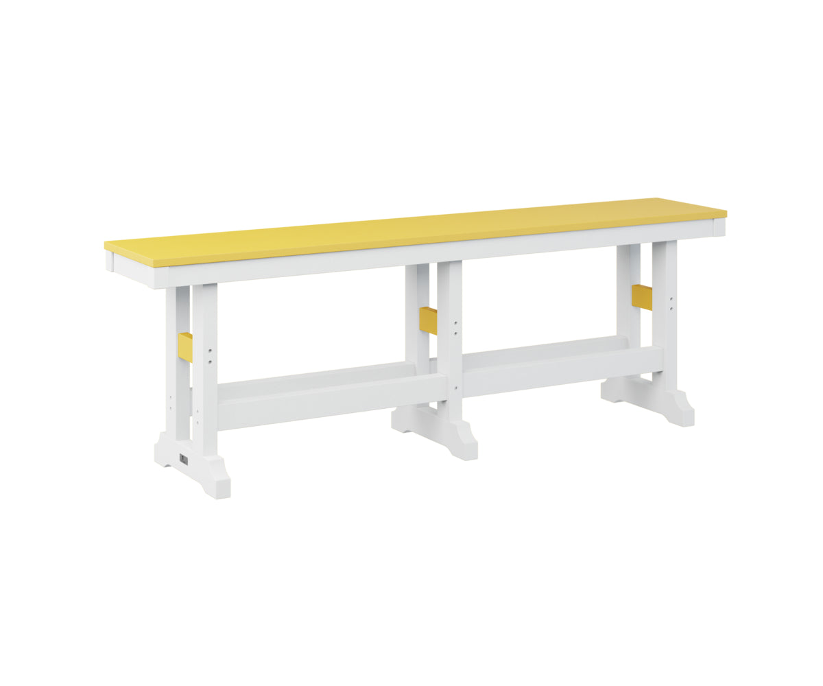 Berlin Gardens Garden Classic 66-Inch Outdoor Counter Height Bench - Perfect for Patio, Deck, Garden & Backyard Dining