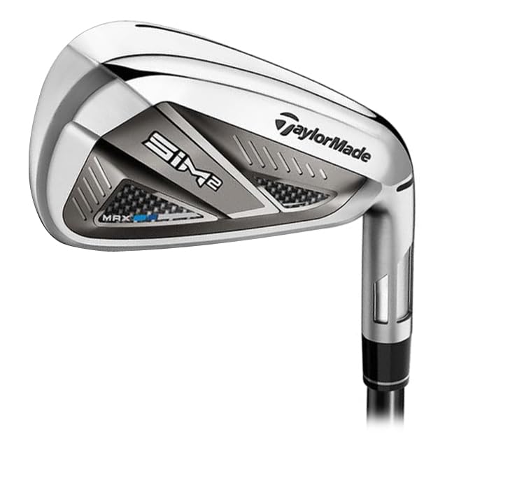 Custom TaylorMade Sim 2 Max OS Iron Set - Premium Golf Clubs for Men & Women | Perfect for Driving Range, Course Play & Tournament Training