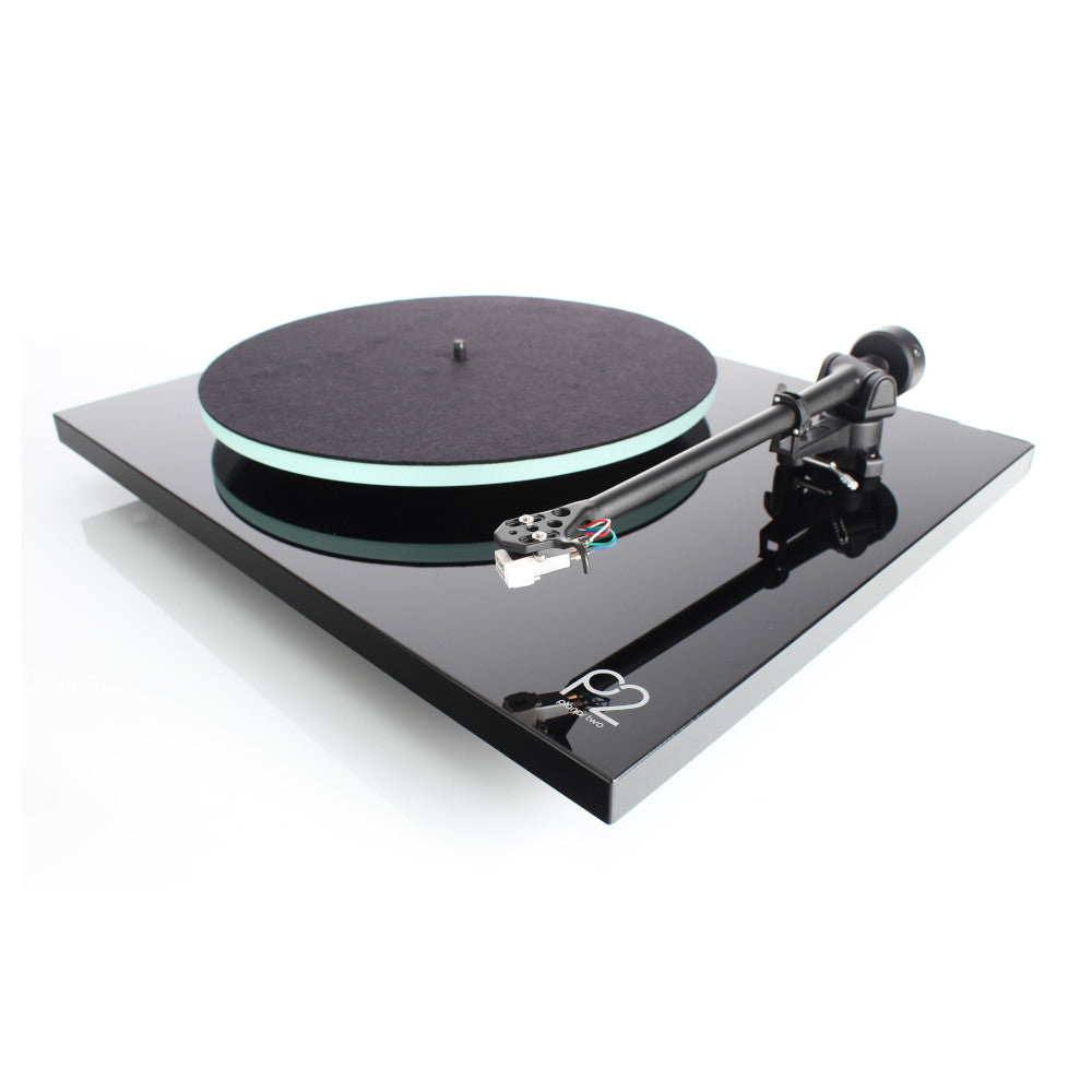 Rega Planar 2 Turntable - High Fidelity Vinyl Record Player with RB220 Tonearm | Perfect for Audiophiles & Home Music Listening