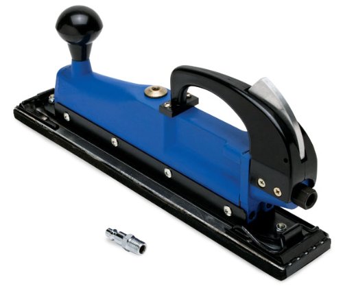 Eastwood Straight Line Air Sander - Dual Piston Pneumatic Paint Remover Tool (2100 RPM) - Perfect for Auto Body Repair & Metal Surface Preparation