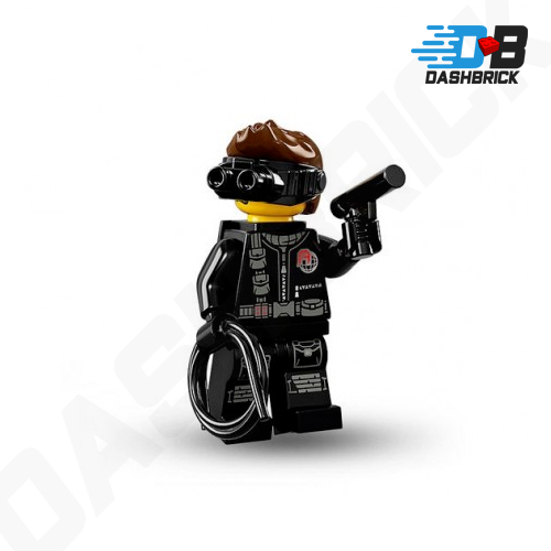 LEGO Collectible Minifigures Series 16 - Spy (14/16) | Rare Limited Edition Action Figure for Collectors & LEGO Fans | Perfect for Display, Gifts & Role Play Scenes