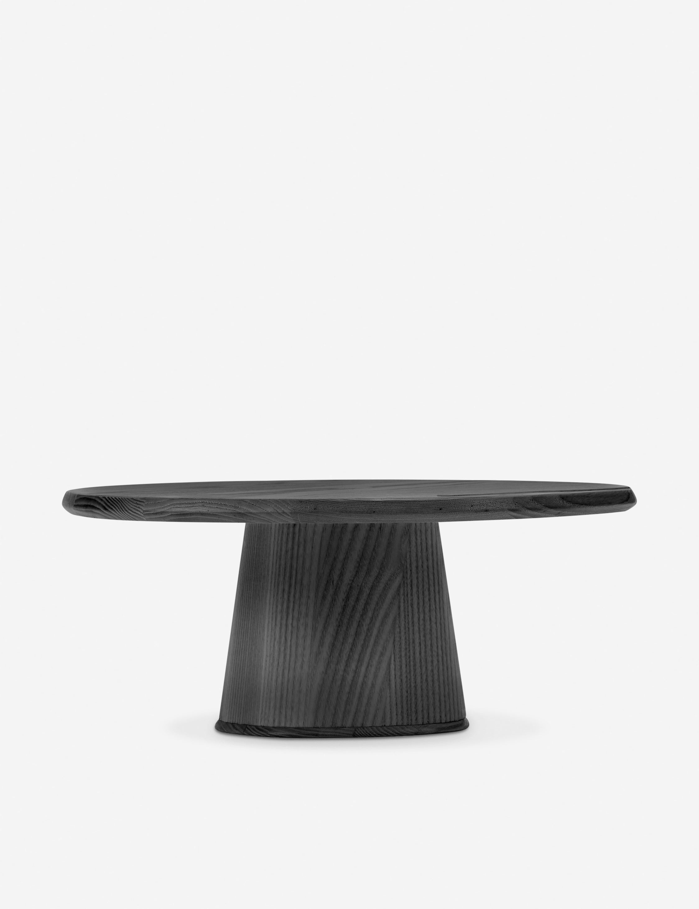 Kelly Wearstler x Serax Dune Ash Wood Cake Stand - Elegant Dessert Display for Weddings, Parties & Home Decor