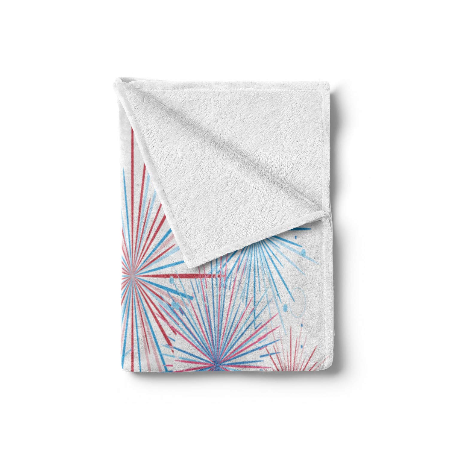 Ambesonne 4th of July Patriotic Throw Blanket - 50
