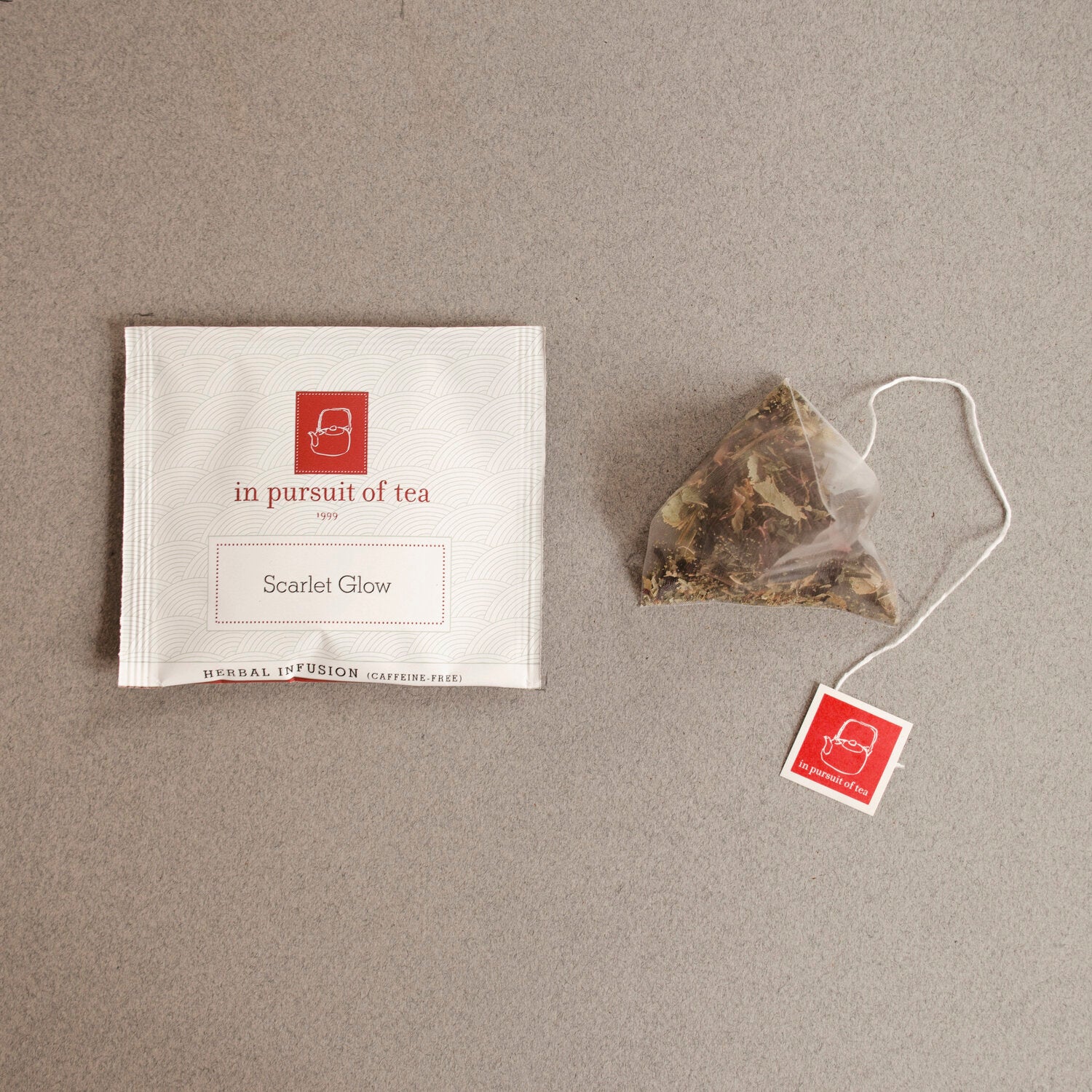 Premium Scarlet Glow Tea Bags - 100% Natural Herbal Tea for Relaxation & Wellness - Perfect for Morning Boost or Evening Relaxation