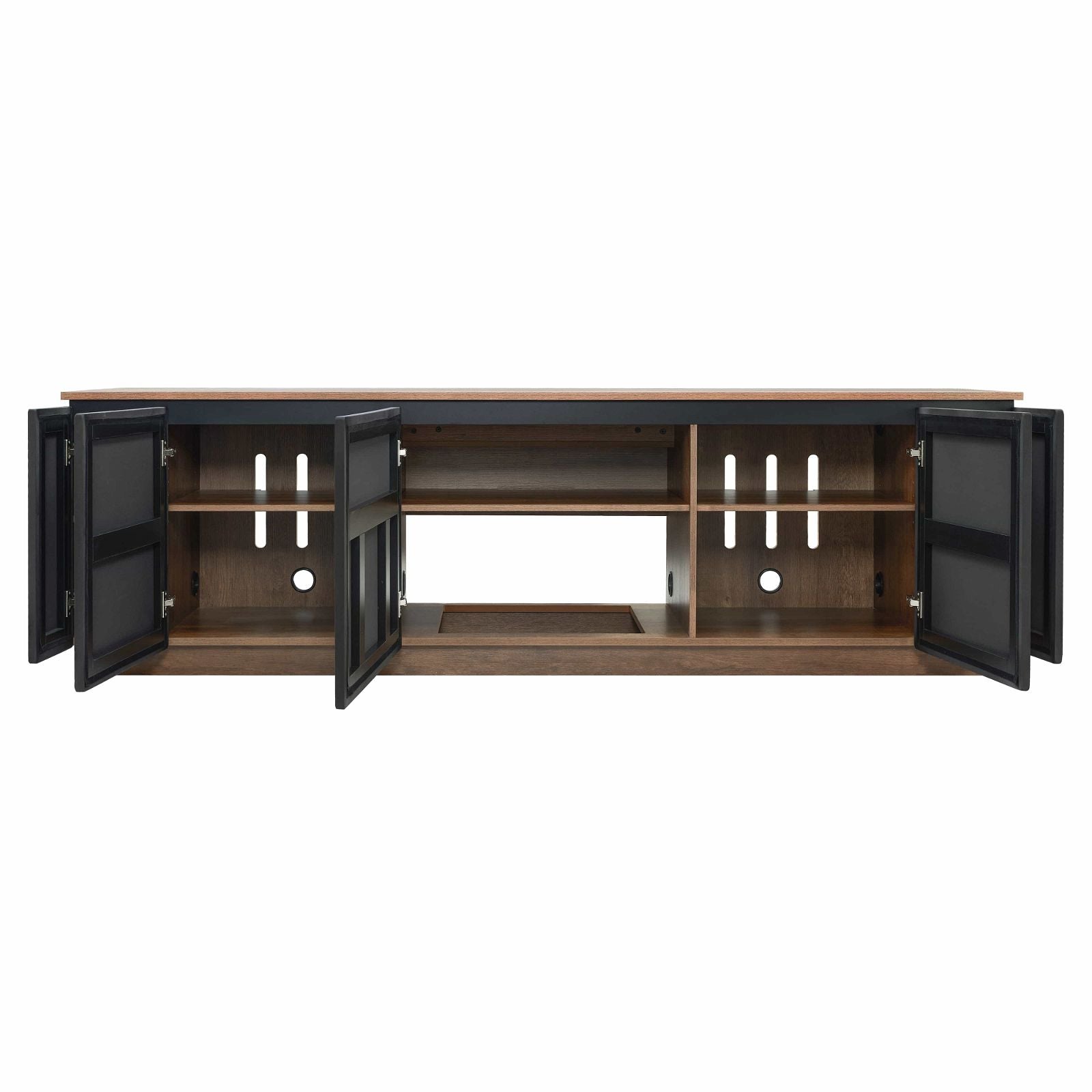 Tauris Hollywood 2250DO TV Stand Entertainment Center - Modern Media Console for Living Room, Home Theater & Gaming Setup