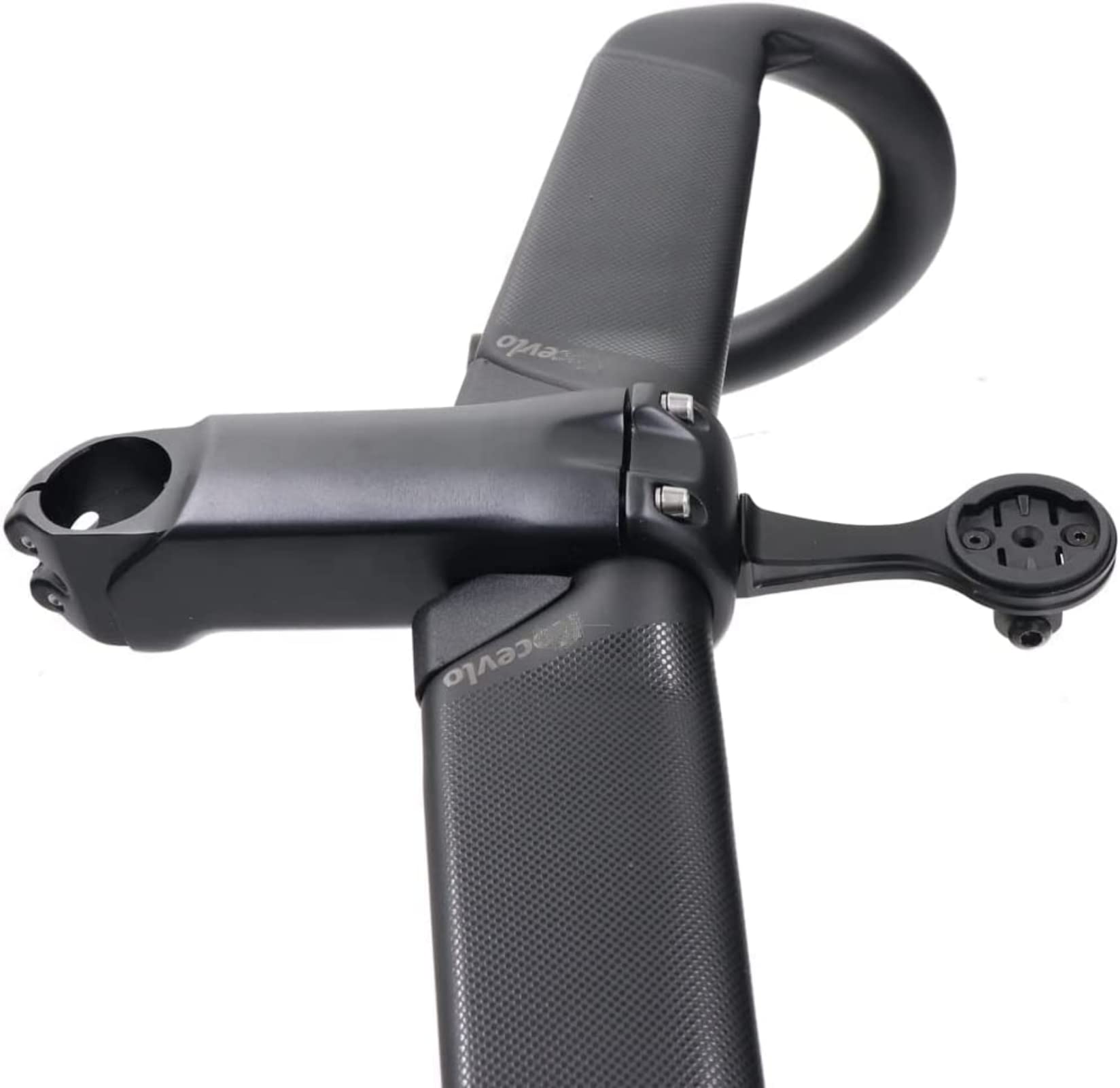 NELboNs Bike Computer Mount Bracket - Compatible with Garmin, Wahoo, Bryton & Specialized S-Works VENGE SL7 Stem - Universal Action Camera & Light Adapter for Cycling, Road Biking & Outdoor Sports