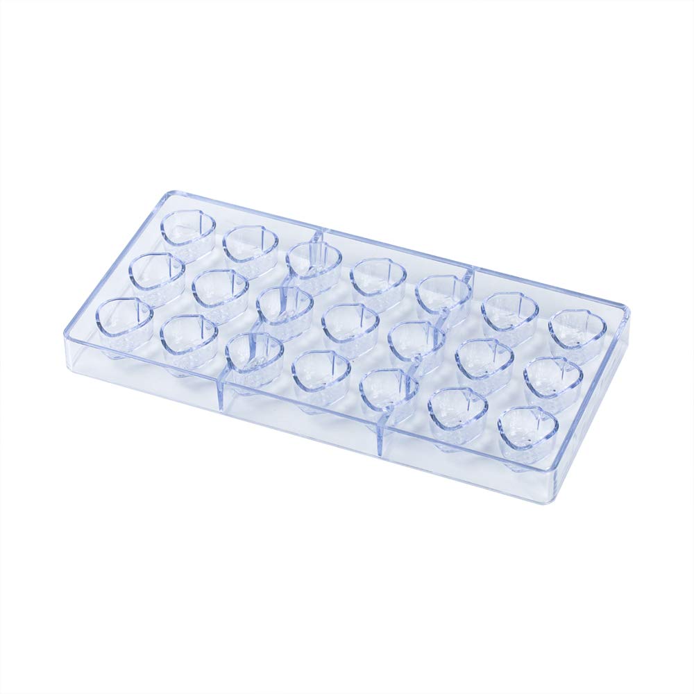 10.8 x 5.3 Inch Chocolate Berry Molds - Set of 10 Polycarbonate Fruit Molds with 20 Cavities | Freezer Safe, Food Grade, Easy Release | Perfect for Chocolate Making, Candy Crafting & DIY Desserts