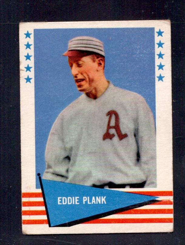 1961 Eddie Plank Fleer Baseball Greats #135 Athletics Vintage Baseball Card - Perfect for Collectors, Sports Memorabilia Displays & Gift for Baseball Fans
