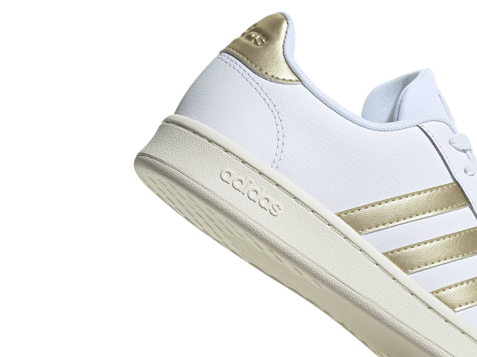 Adidas Women's Grand Court Sneakers - Comfortable White Tennis Shoes for Women | Casual Walking, Gym Workouts & Everyday Fashion