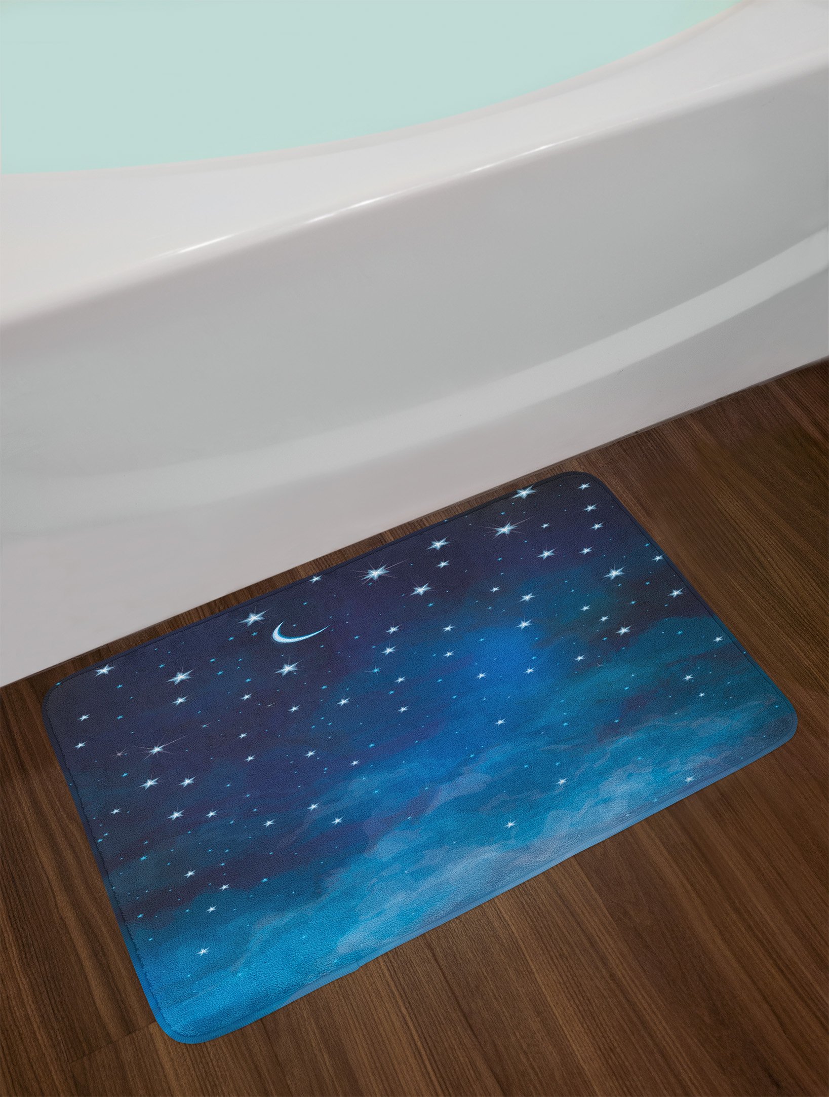 Ambesonne Plush Non-Slip Bath Mat - 30.2