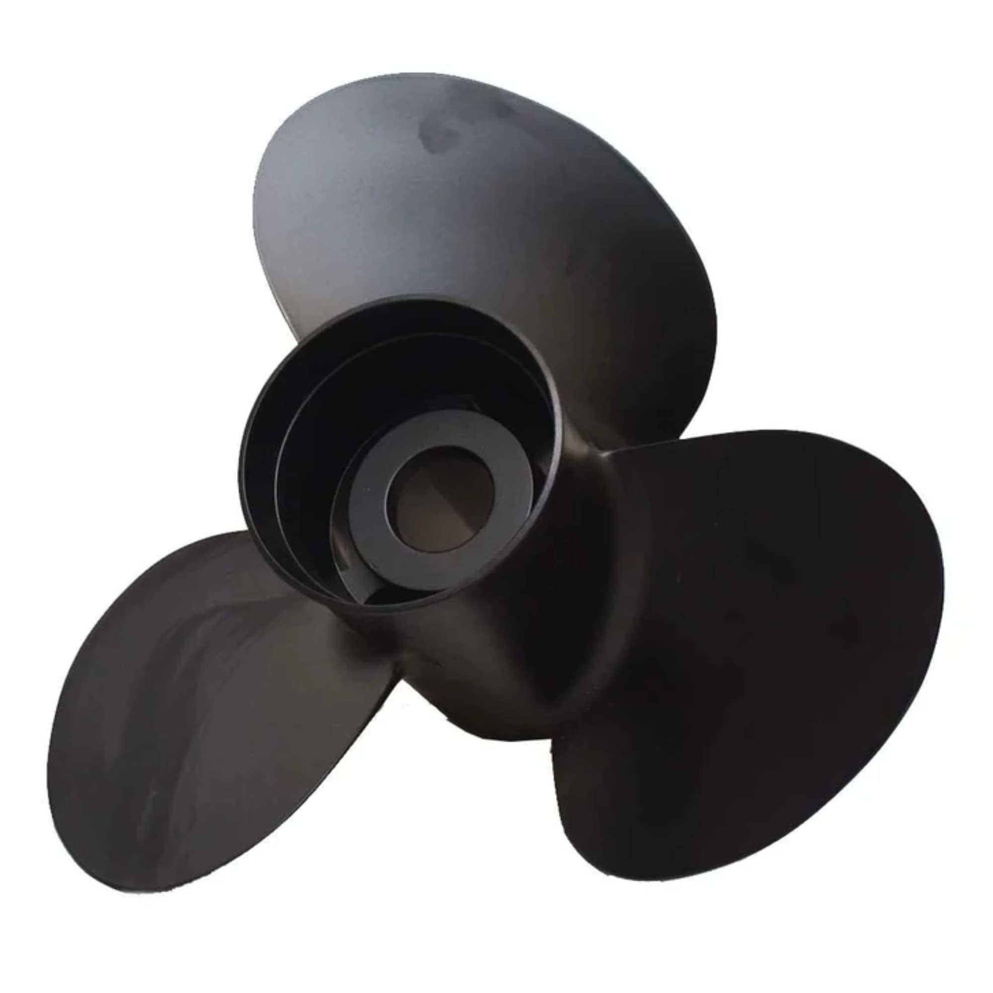 Johnson Evinrude E-Tec 3 Blade Aluminum V-4 Propeller 13.75 x 13 Pitch 0765181 - Perfect for Outboard Motors, Fishing Boats & Marine Applications