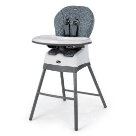 Chicco Stack 1 2 3 Highchair with Dots - Adjustable Baby Feeding Chair for Toddlers - Perfect for Dining, Snacking & Learning at Home