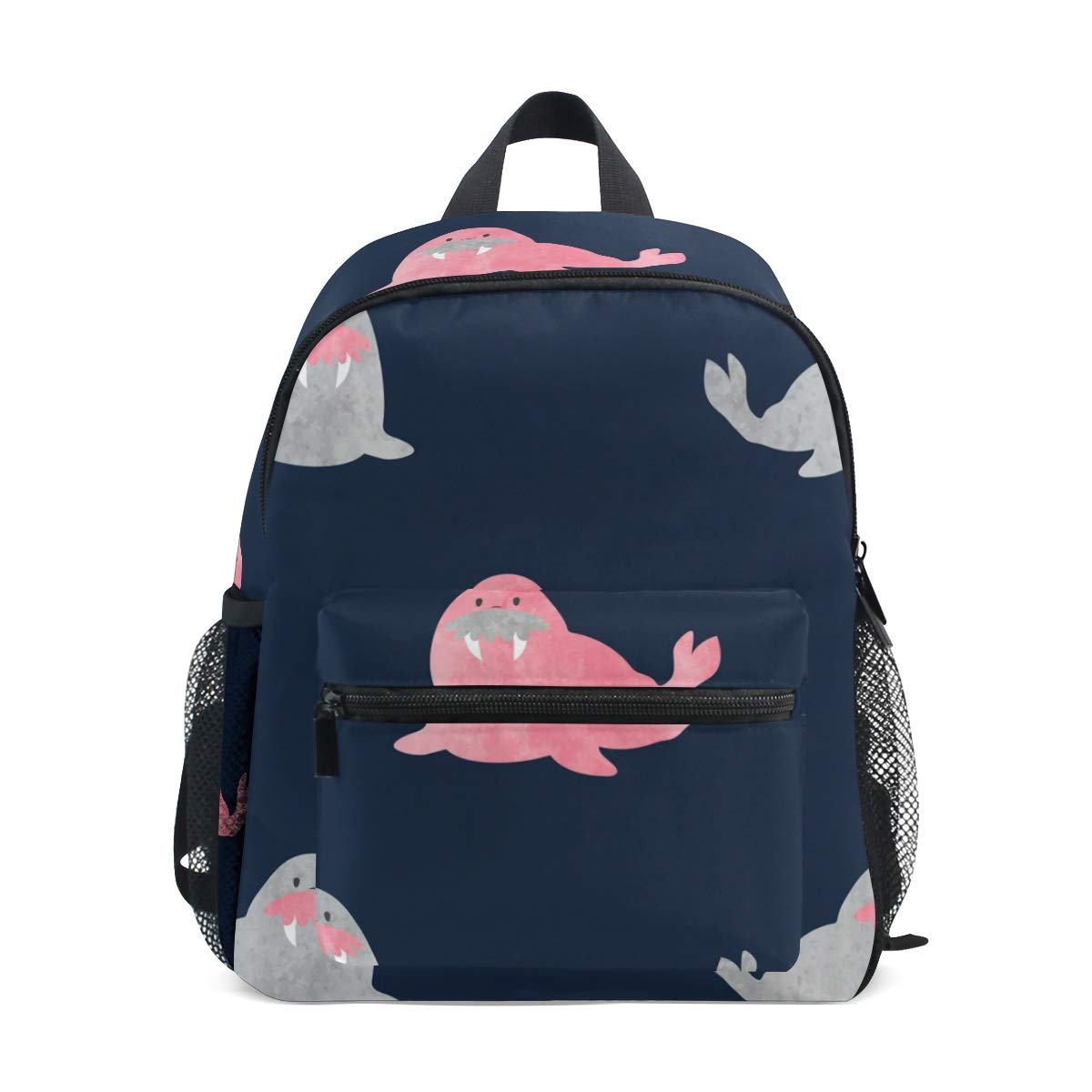 Cute Walrus Toddler Backpack for Kids 3-8 Years - Preschool Travel Bag for Boys & Girls - Perfect for School, Daycare, and Family Trips