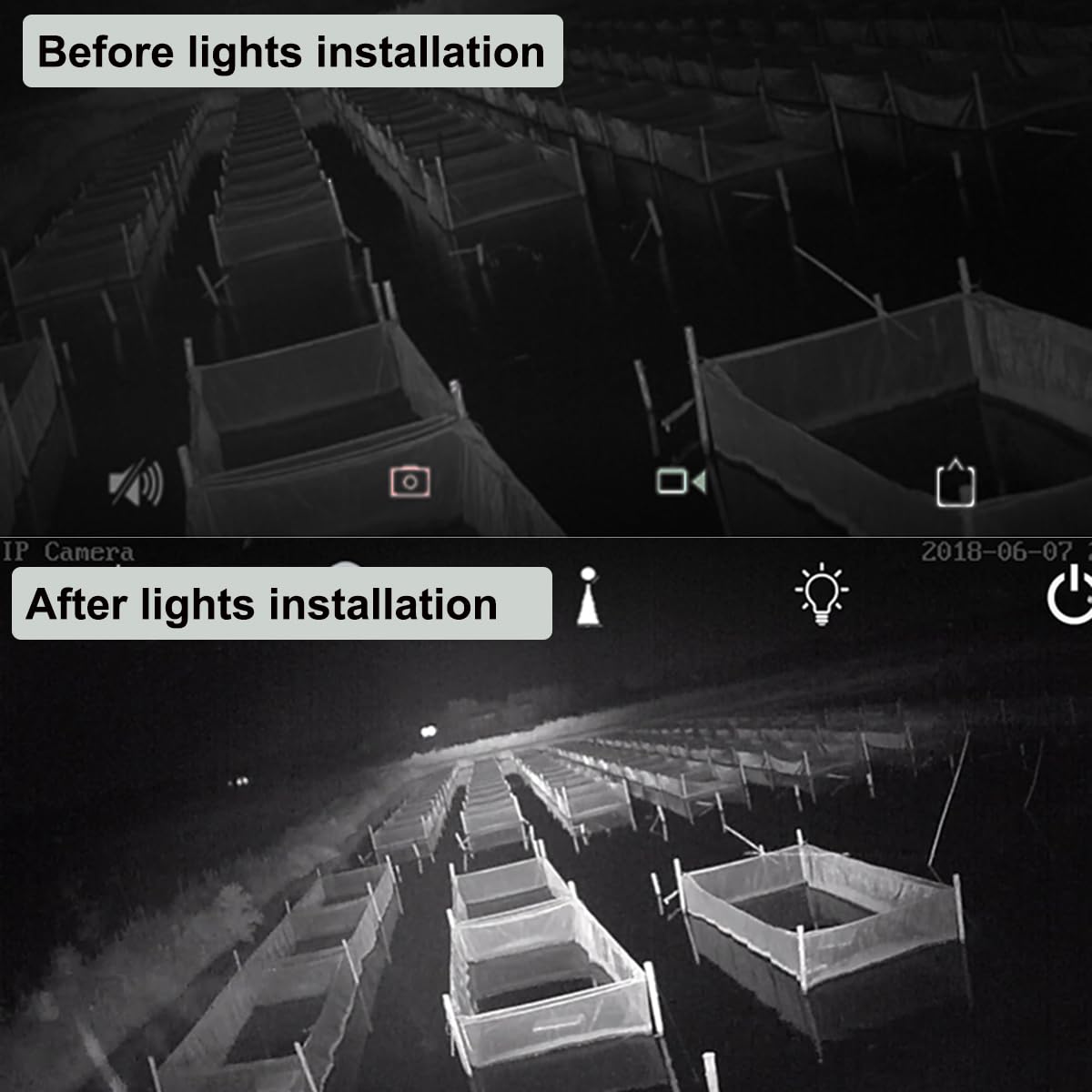 940nm Infrared Illuminator - 6-LED IP65 Waterproof Night Vision Light with 15° Beam Angle for Outdoor Security Cameras | Perfect for Home Surveillance, Wildlife Monitoring & Low-Light Photography (Compatible with 16mm Lens)