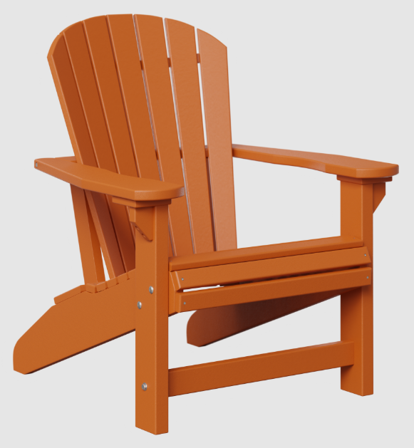 Premium Classic Adirondack Chair - Outdoor Patio Furniture, Weather-Resistant Wooden Deck Chair for Garden, Backyard & Poolside Relaxation | Perfect for Lounging, Sunbathing & Outdoor Entertaining