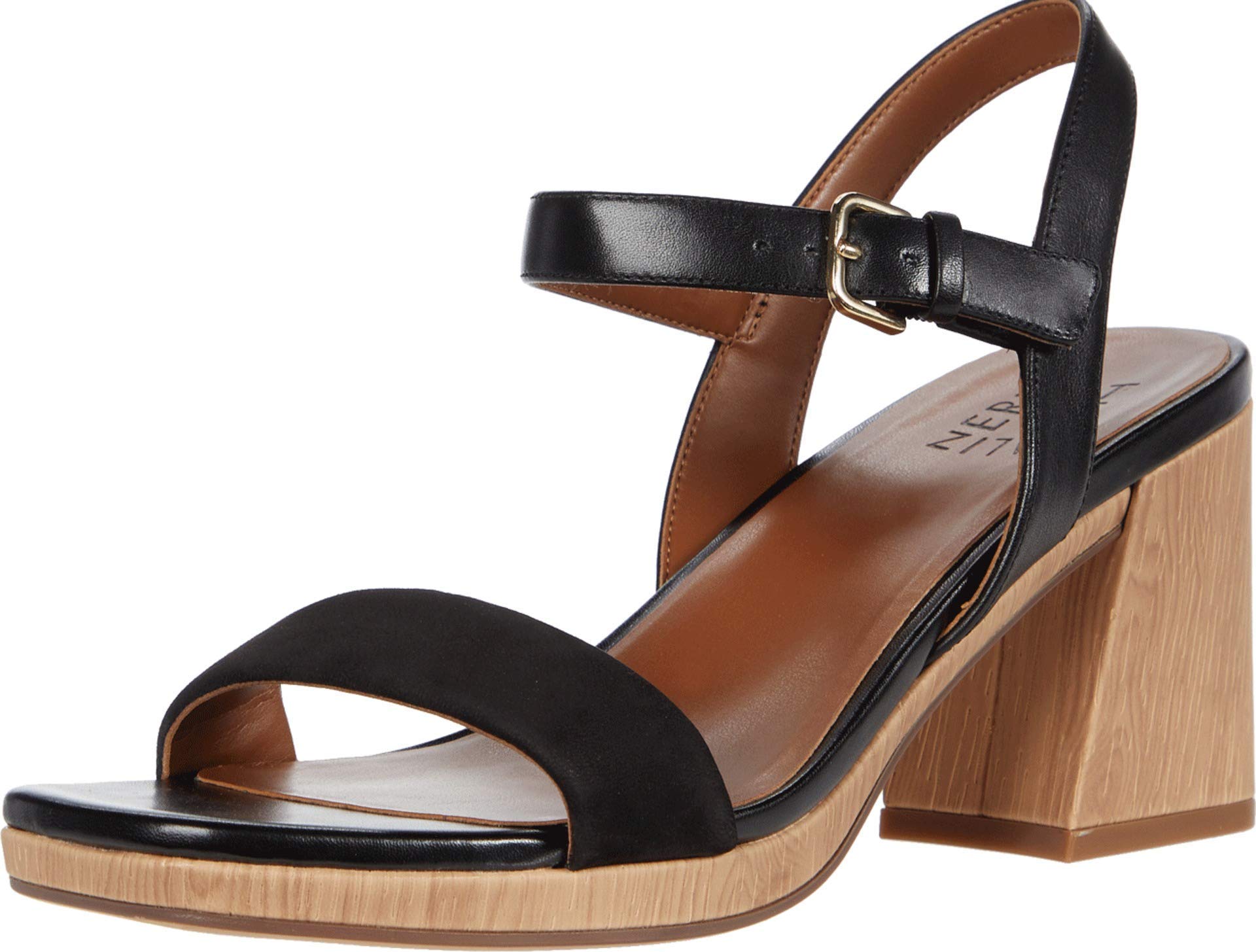 Naturalizer Women's Rose Ankle Strap Sandals - Comfortable Summer Dress Sandals for Women, Casual Walking Shoes with Adjustable Straps | Perfect for Beach, Wedding, and Outdoor Occasions