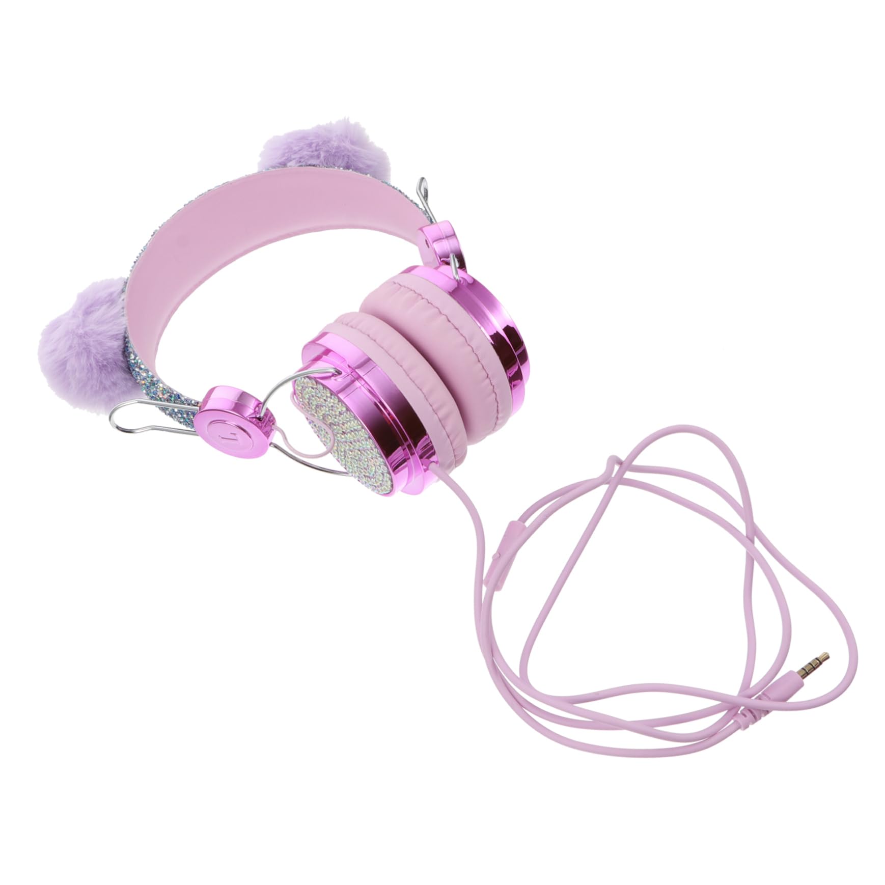 Gadpiparty 2 Pack Cat Ear Headphones for Kids - Cute Over-Ear Headset with Microphone for School, Travel, Gaming, and Music | Perfect Gift for Girls & Boys | Lightweight & Comfortable for Long Wear