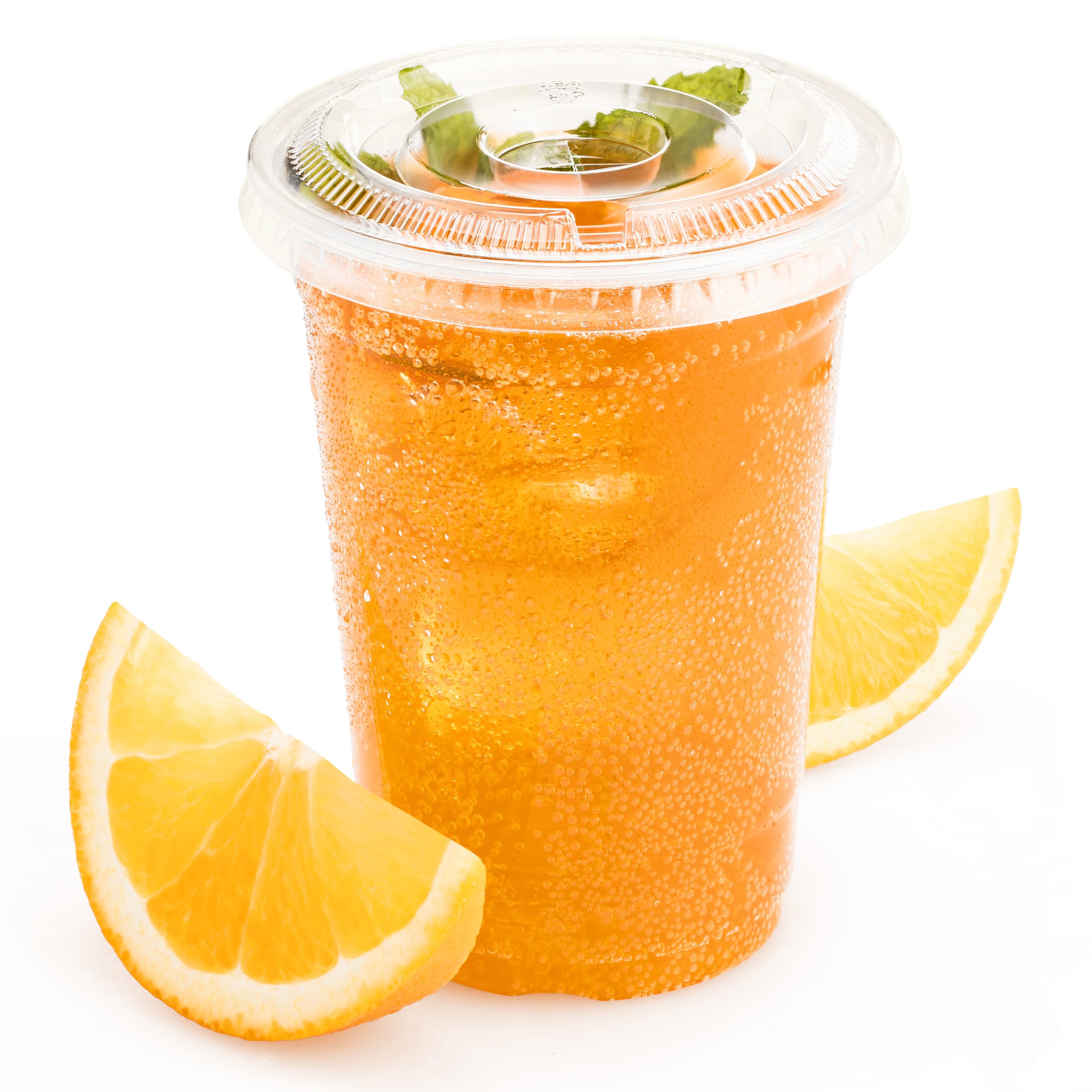 Eco-Friendly 16 oz Disposable Plastic Cups with Lids - 6 Packs of 100 - Perfect for Cold Drinks, Bubble Tea, Iced Coffee, Smoothies & Parties - BPA-Free, Durable & Leak-Proof