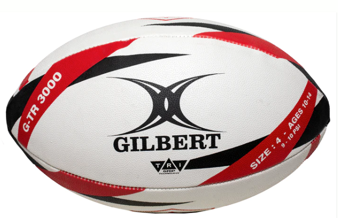 Official Size 4 G TR3000 Rugby Ball - Premium Match Rugby Ball for Training & Games | Perfect for Rugby Practice, Tournaments & School Sports