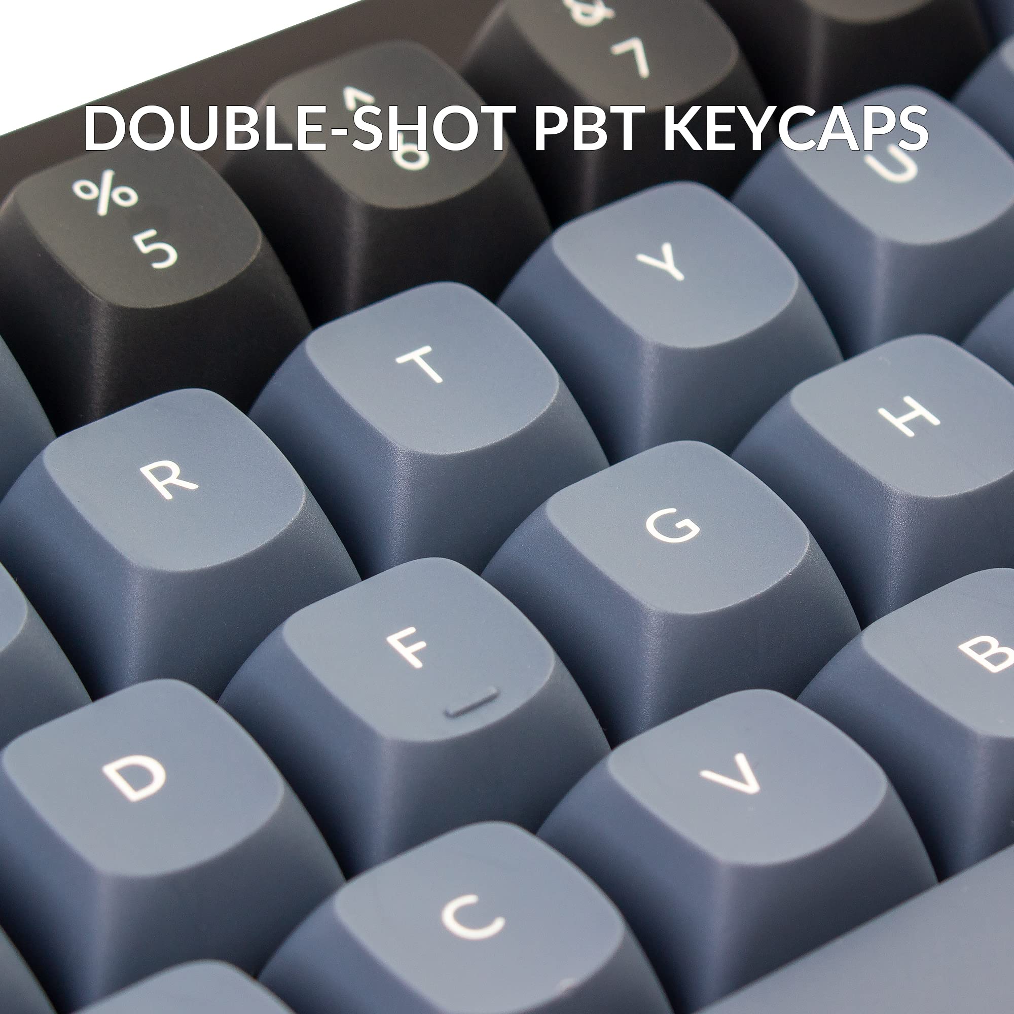 Keychron Q2 Wired Custom Mechanical Keyboard - 65% Compact Layout with Knob, Hot-Swappable Gateron G Pro Blue Switches, QMK/VIA Programmable, Double Gasket Design for Mac/Windows/Linux (Black) | Perfect for Gaming, Coding & Office Work