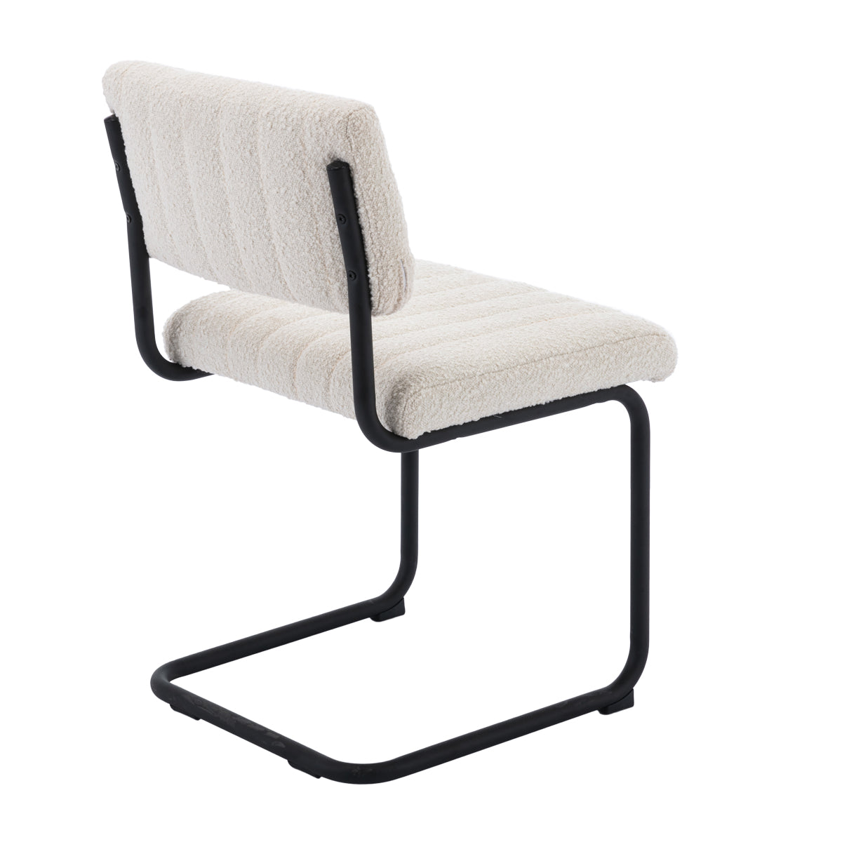 Premium Blake Fabric Dining Chair - Comfortable & Stylish Upholstered Seat for Kitchen, Dining Room, or Home Office - Modern Home Furniture with Durable Fabric & Sturdy Wooden Legs