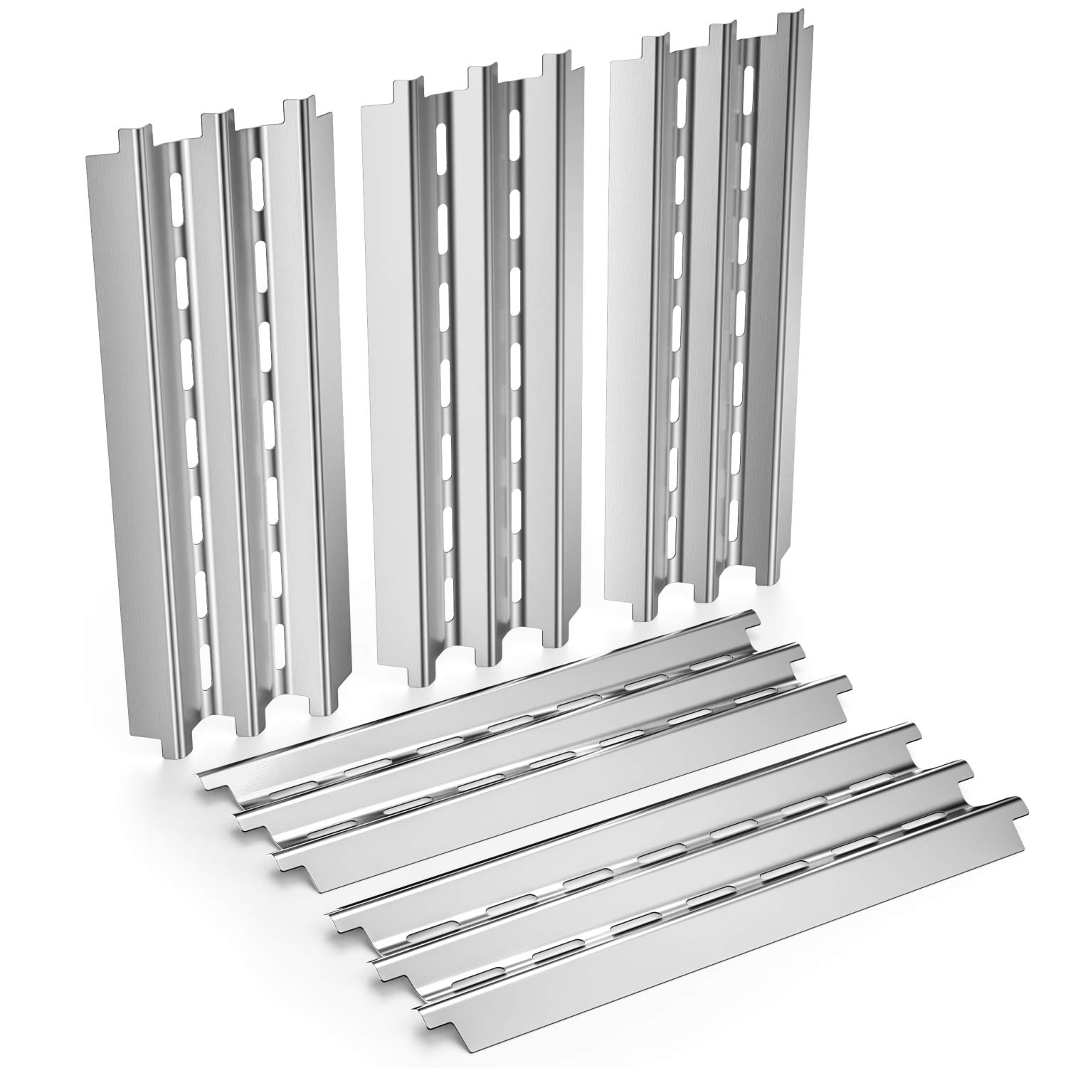 OnlyFire 5-Piece Stainless Steel Flavorizer Bars & Heat Plates Replacement for Broil King Gas Grills - Durable BBQ Grill Parts for Even Heat Distribution | Perfect for Backyard Grilling, Camping & Outdoor Cooking