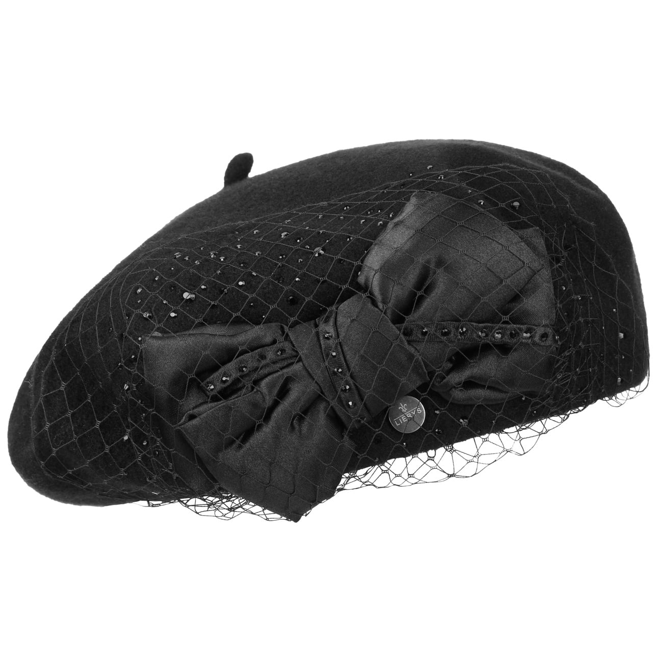 Lierys Serricella Wool Beret - Soft & Warm Winter Hat for Women - Perfect for Cold Weather, Outdoor Activities & Fashion Accessories