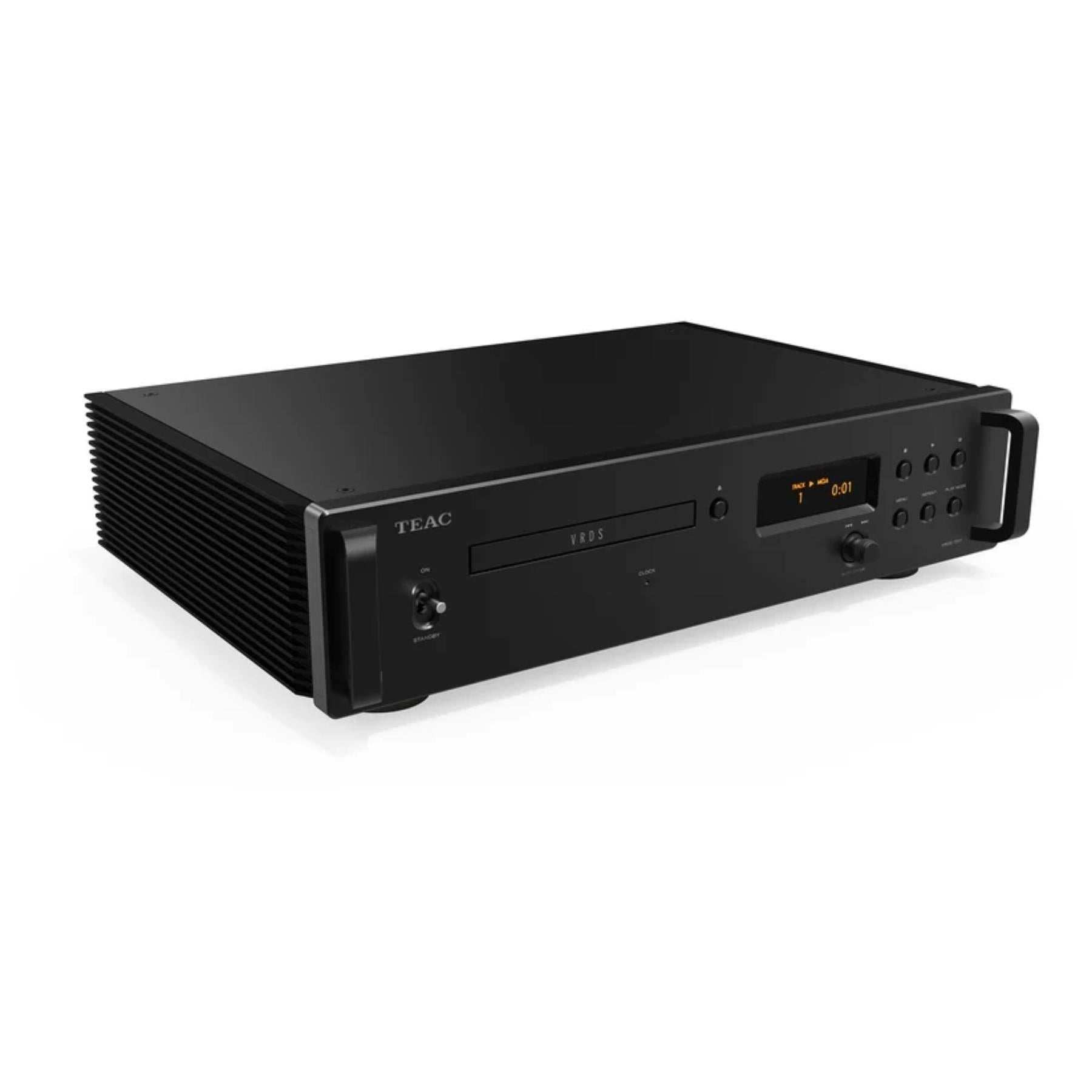 TEAC VRDS-701T High-End CD Transport Player - Audiophile CD Transport for Home Audio & Studio Use | Perfect for Music Lovers & Professional Recording