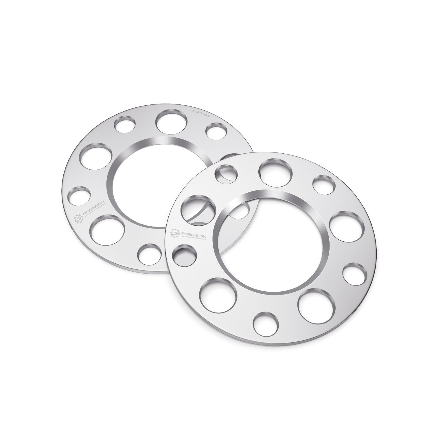 StanceMagic 2-Piece 5mm Hubcentric Wheel Spacers (5x114.3 Bolt Pattern, 64.1mm Bore) - Compatible with Acura Honda ILX RL RSX TLX TSX Integra Type R TL Accord Civic Element S2000 CRZ CR-Z - Perfect for Enhanced Stance & Performance Upgrades