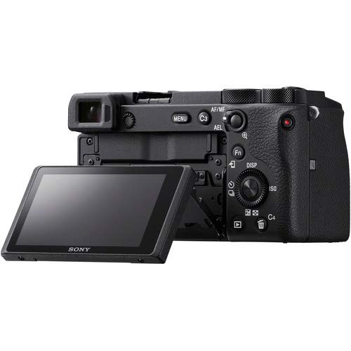 Sony Alpha a6600 Mirrorless Digital Camera with 18-135mm Lens Kit - Includes Wide Angle & Telephoto Lenses, 64GB SD Card, Tripod, Macro Filters, Flash | Perfect for Travel Photography, Vlogging & Professional Shooting