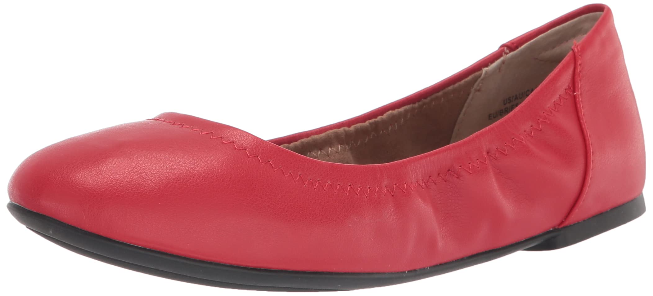Amazon Essentials Women's Belice Ballet Flat - Comfortable Slip-On Shoes for Women | Casual & Office Wear | Lightweight & Flexible for All-Day Comfort