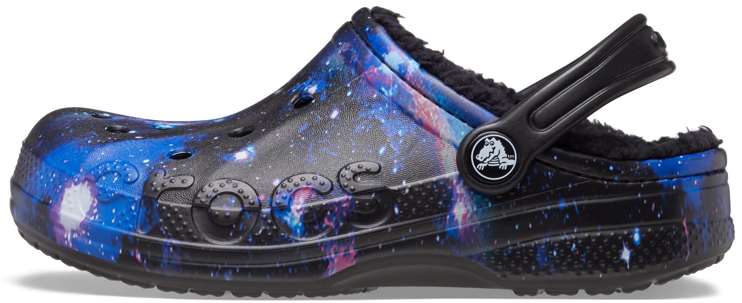 Crocs Unisex-Child Baya Lined Printed Clog - Comfortable Kids Winter Shoes for Indoor & Outdoor Play, School, and Casual Wear