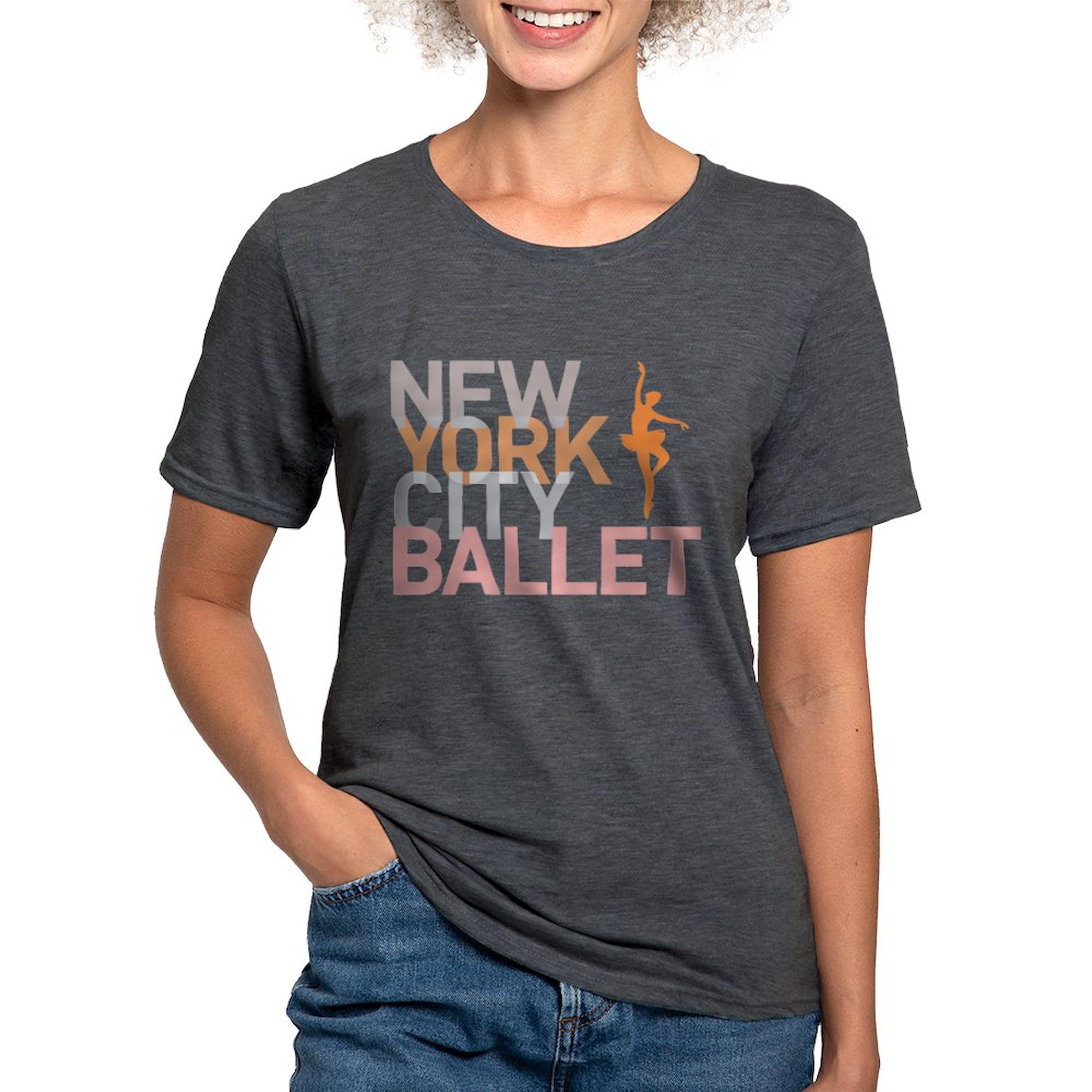 Ballet T-Shirt for Women - Tri-Blend Comfort Fit Dance Tee - Perfect for Dance Classes, Rehearsals & Casual Wear