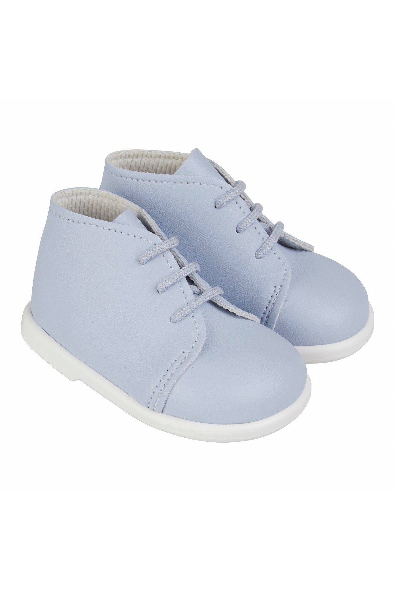 Light Blue Hard Sole Boots for Women - Comfortable & Stylish Ankle Boots with Non-Slip Sole - Perfect for Casual Wear, Outdoor Activities & Work