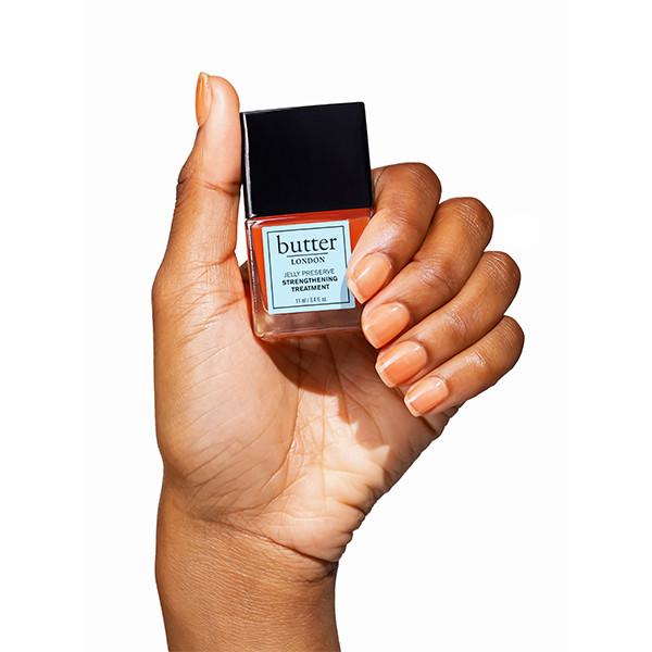 Butter London Orange Marmalade Jelly Nail Strengthening Treatment - Vegan Nail Care for Stronger, Healthier Nails - Perfect for At-Home Manicures & Nail Repair