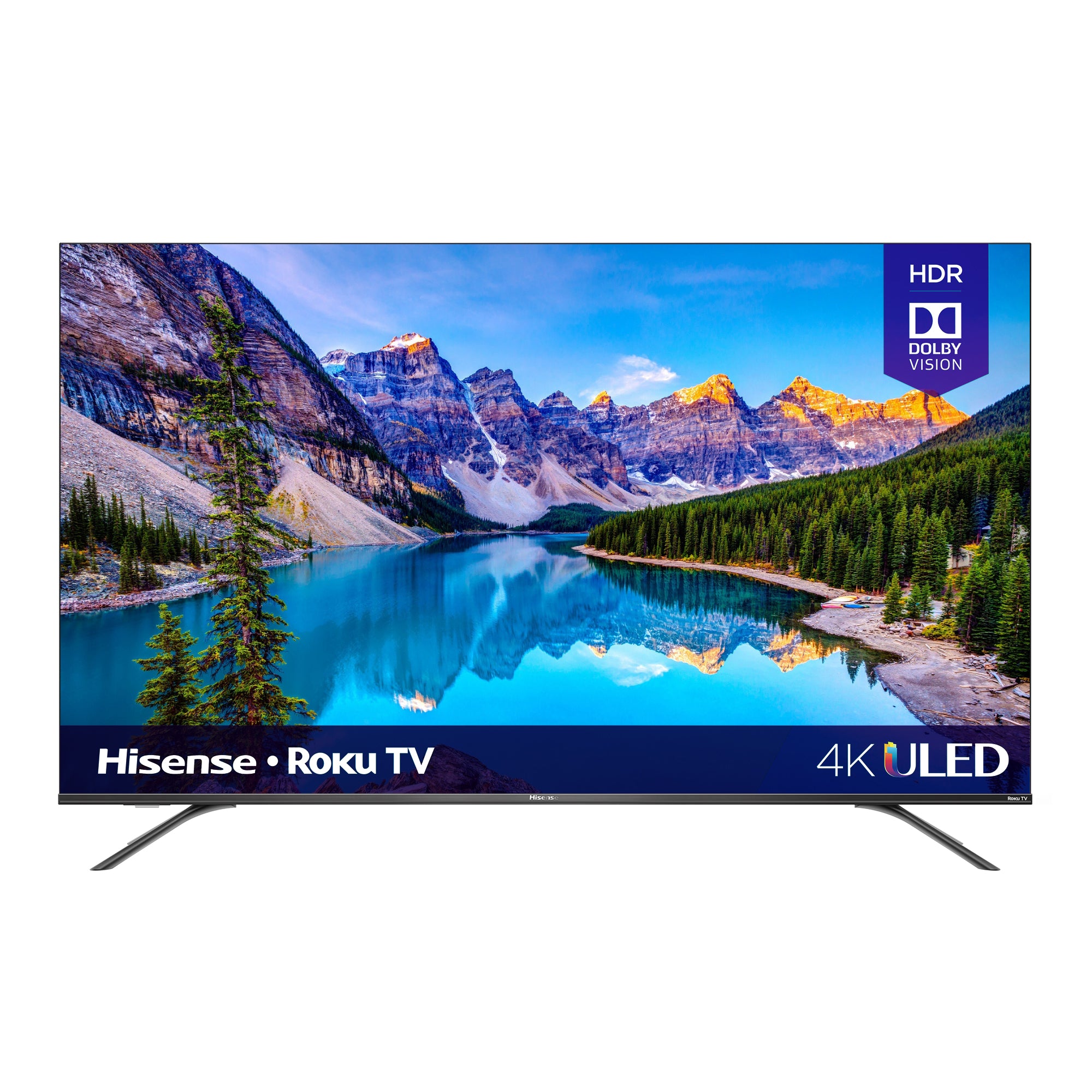 Hisense 55-Inch 4K UHD Smart LED TV with Roku & HDR (55R8F) - Perfect for Home Theater, Gaming & Streaming Netflix, Hulu, Prime Video