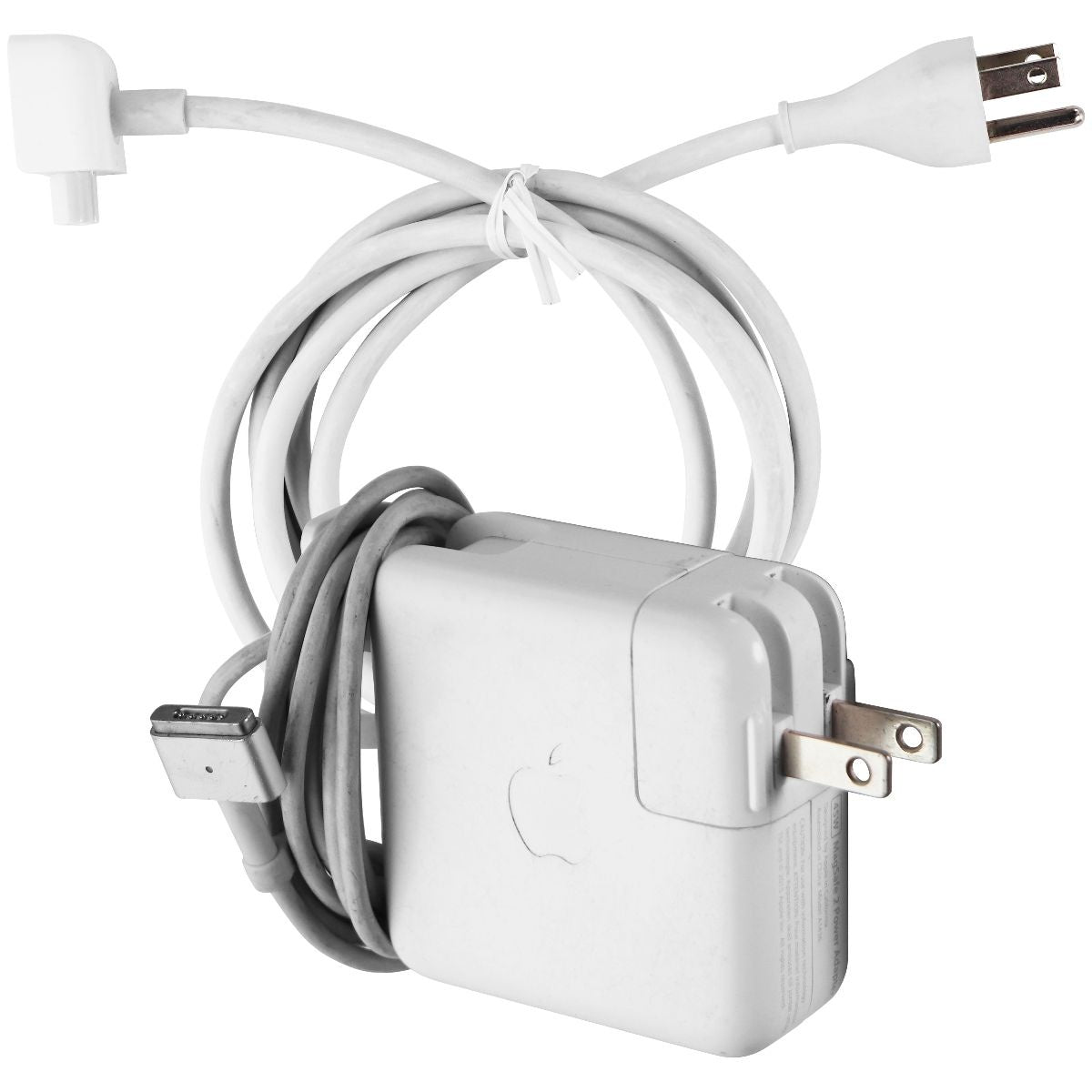 Original Apple 45W MagSafe 2 Power Adapter for MacBook Pro/Air with 3-Prong Folding Plug (Model A1436) - Fast Charging & Portable Laptop Charger for Home, Office & Travel Use