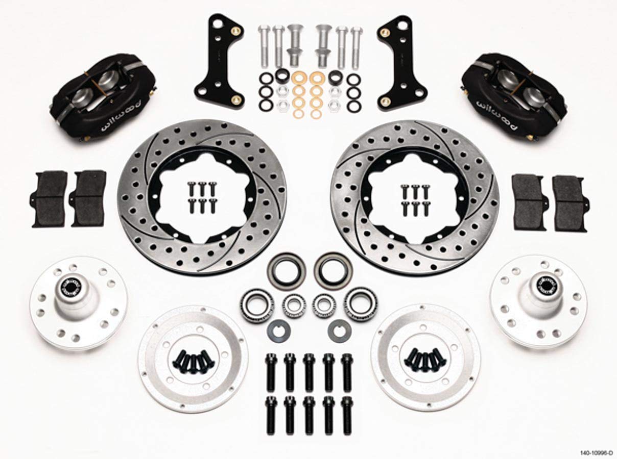 Wilwood Dynalite Front Brake Kit - 4 Piston Caliper with 11