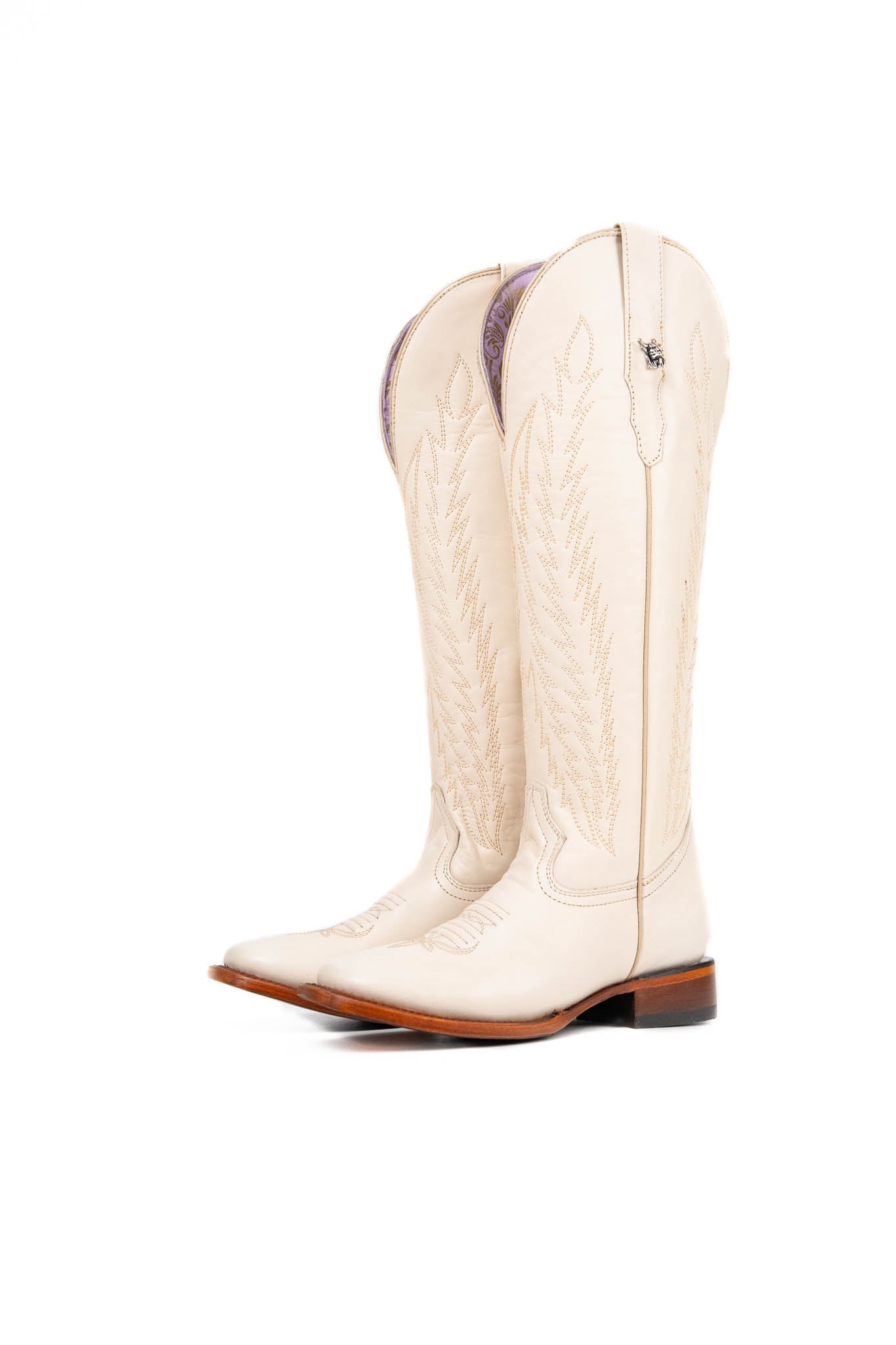 Valentina Women's Western Cowgirl Boots - Square Toe Tall Riding Boots for Country Style & Outdoor Adventures