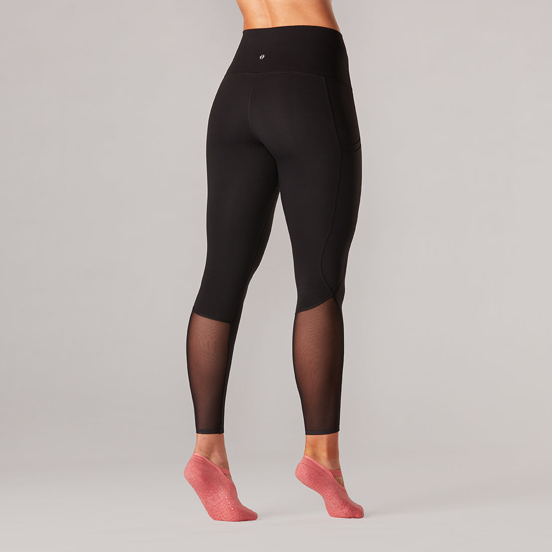 Tavi Noir Stash & Dash 7/8 High Waist Yoga Tights - Women's Workout Leggings for Running, Gym & Lounge - Moisture Wicking & Stretchy Activewear