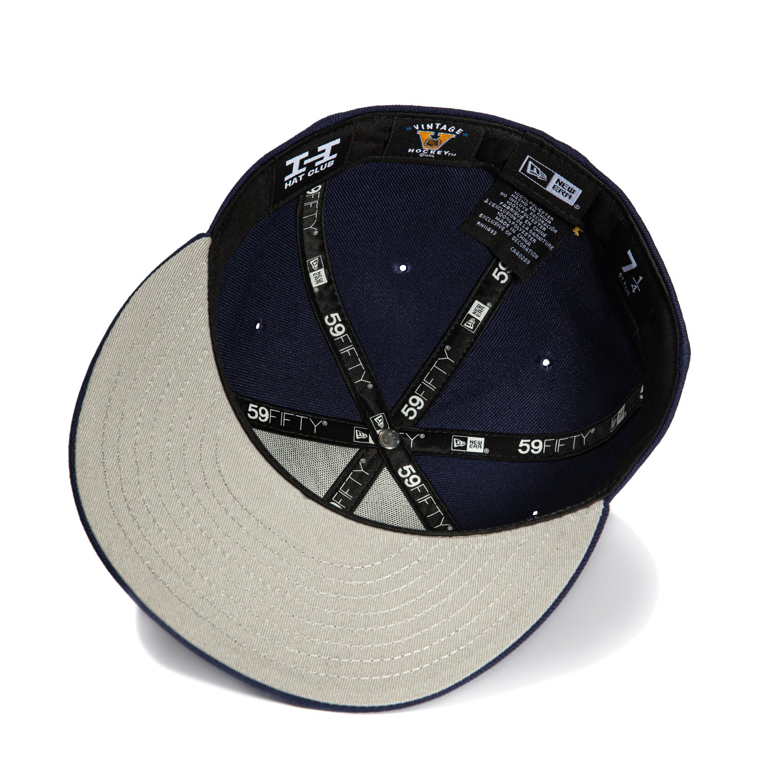 New Era 59Fifty Nashville Predators Snapback Hat - Light Navy Blue Adjustable Baseball Cap for Men & Women - Perfect for Hockey Games, Sports Events & Casual Wear