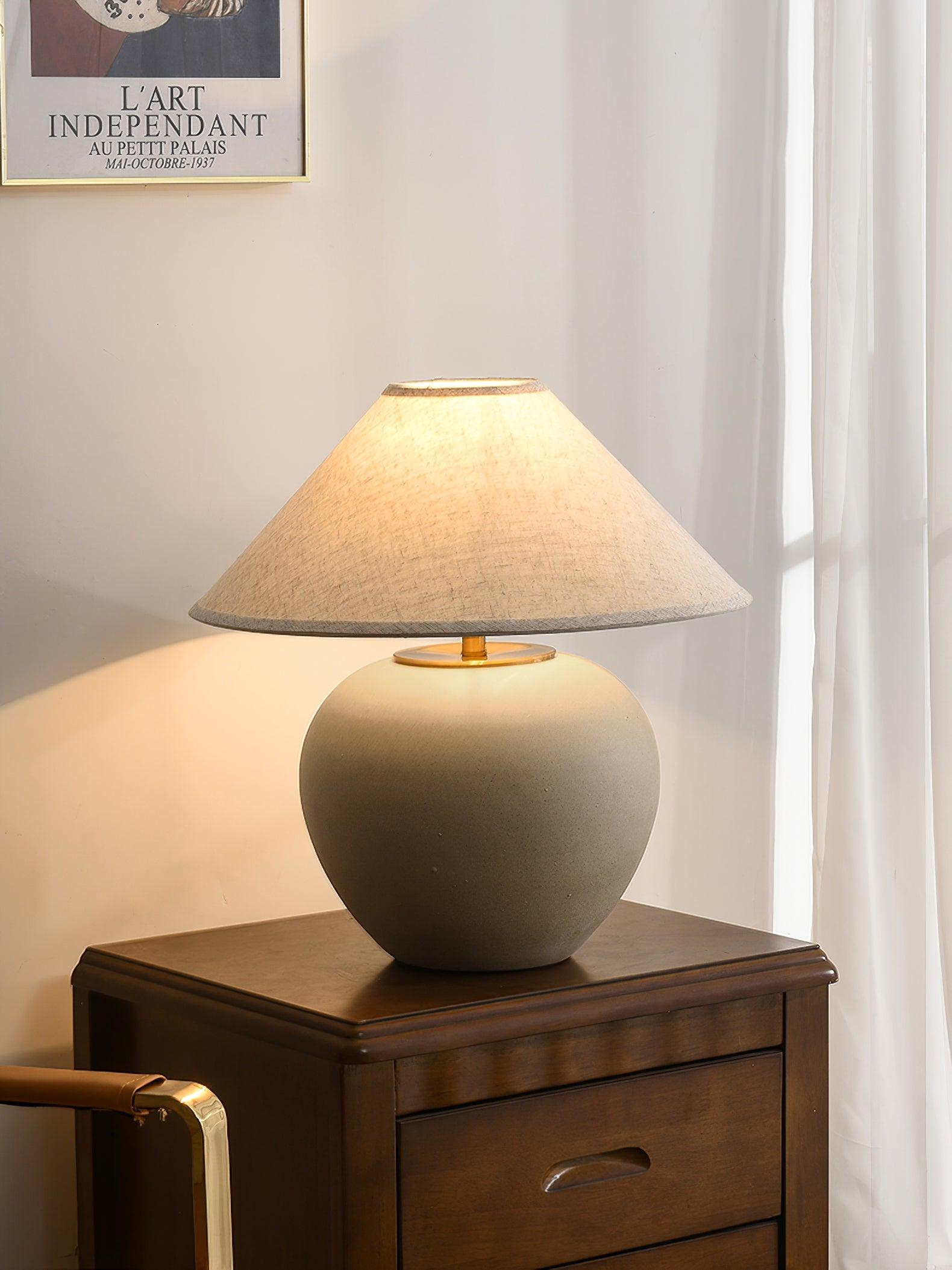 Upsala Ekeby Modern Table Lamp - Stylish Scandinavian Design for Living Room, Bedroom & Office Decor - Perfect for Reading, Working & Ambient Lighting
