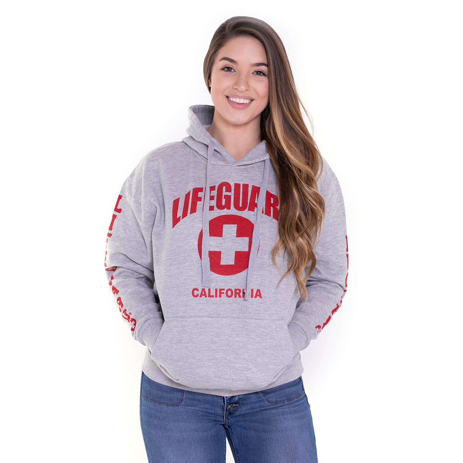 Official LIFEGUARD Licensed Women's California Hoodie - Cozy Pullover Sweatshirt for Women, Teens & Girls | Perfect for Beach Days, Casual Wear & Cool Weather