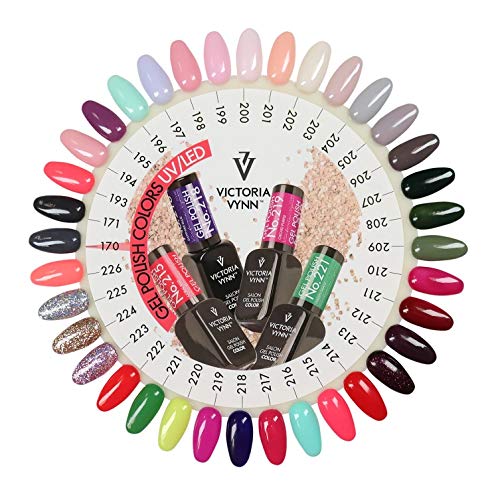 VICTORIA VYNN No. 203 Hypnotic Rose Gel Nail Polish - Long Lasting Soak Off UV LED Gel Polish for Salon & Home Manicure - Perfect for Weddings, Parties & Special Occasions