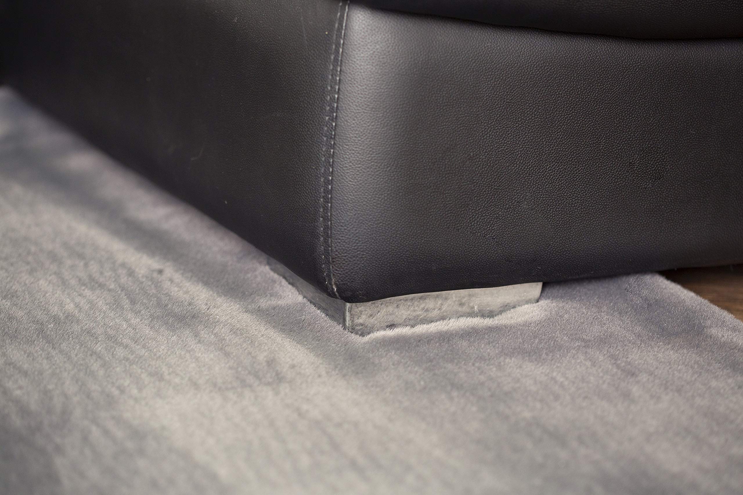 Luxury Soft Faux Fur Chinchilla Area Rug - Plush & Cruelty-Free - Perfect for Living Room, Bedroom, and Cozy Home Decor