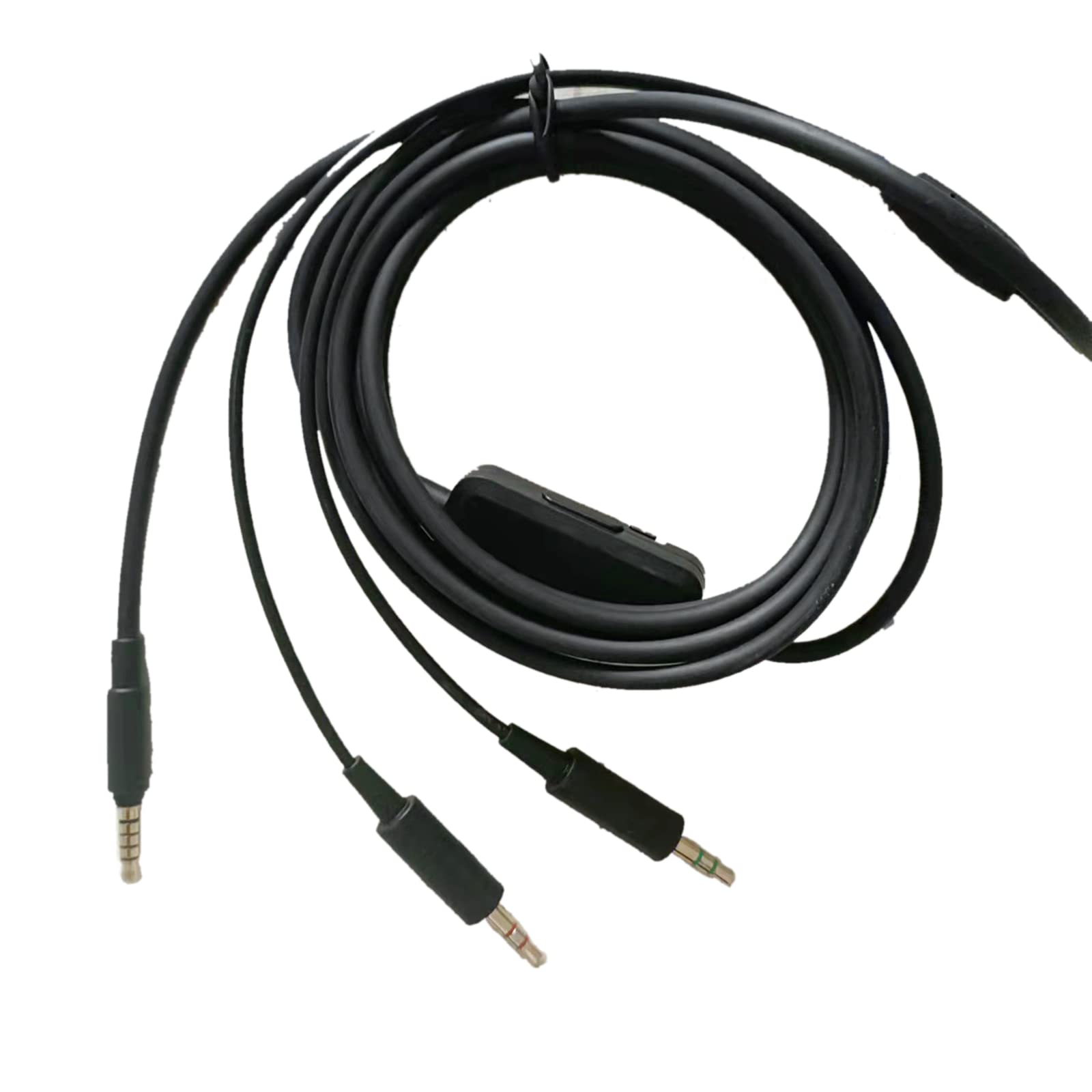 Premium OFC Headphone Extension Cable with Volume Control - Compatible with Beyerdynamic MMX300 Headphones | High-Quality Audio for Gaming, Studio Recording & Home Entertainment