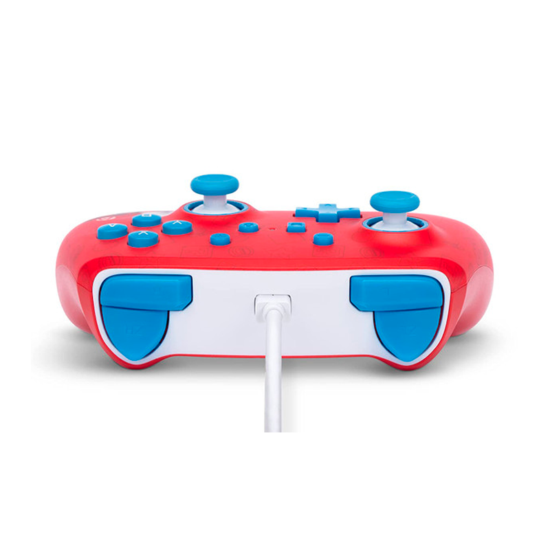 PowerA Super Mario Woo Hoo! Wired Controller for Nintendo Switch - Officially Licensed Gamepad with 10ft USB Cable - Perfect for Gaming at Home or On-The-Go