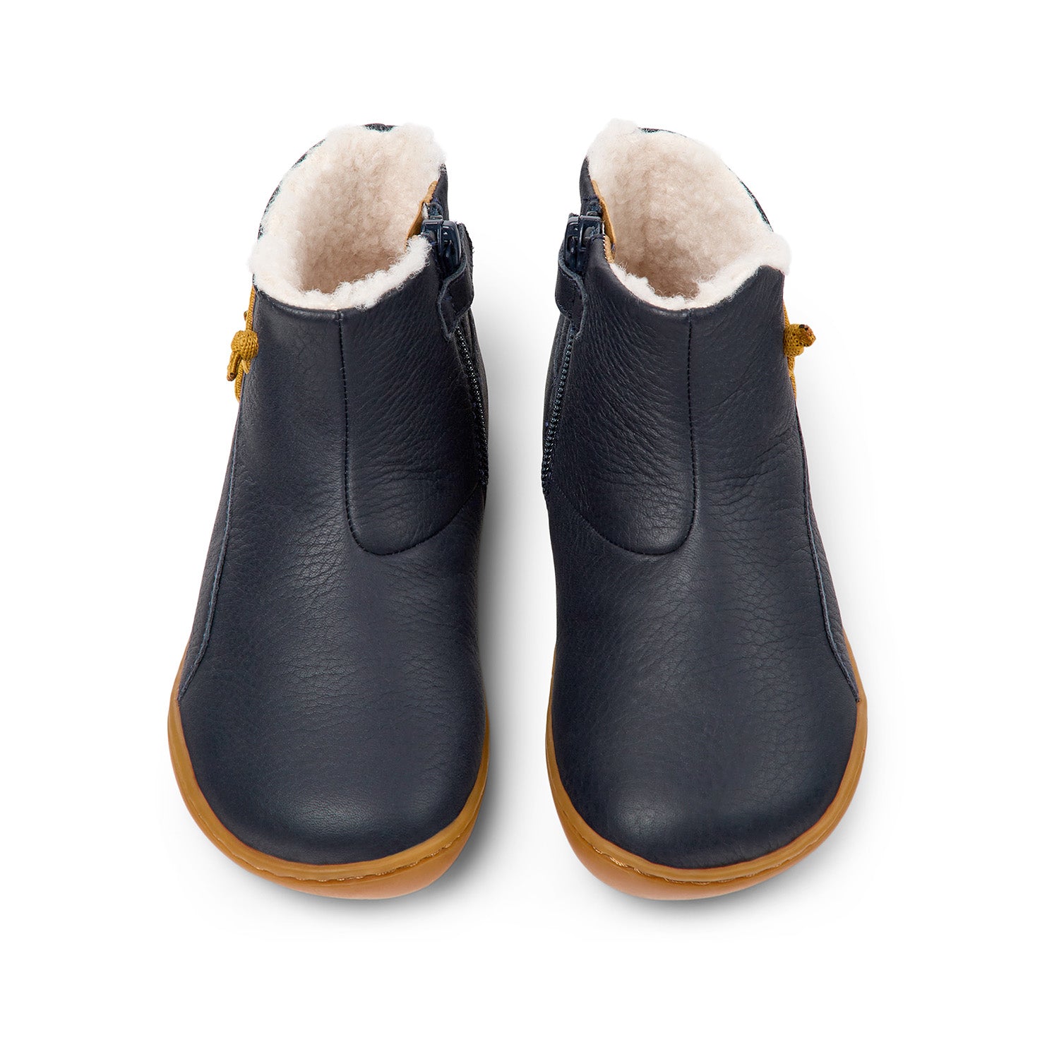 Navy Camper Kids Peu Cami - Comfortable and Stylish Outdoor Shoes for Boys and Girls - Perfect for Hiking, Camping, and Everyday Adventures