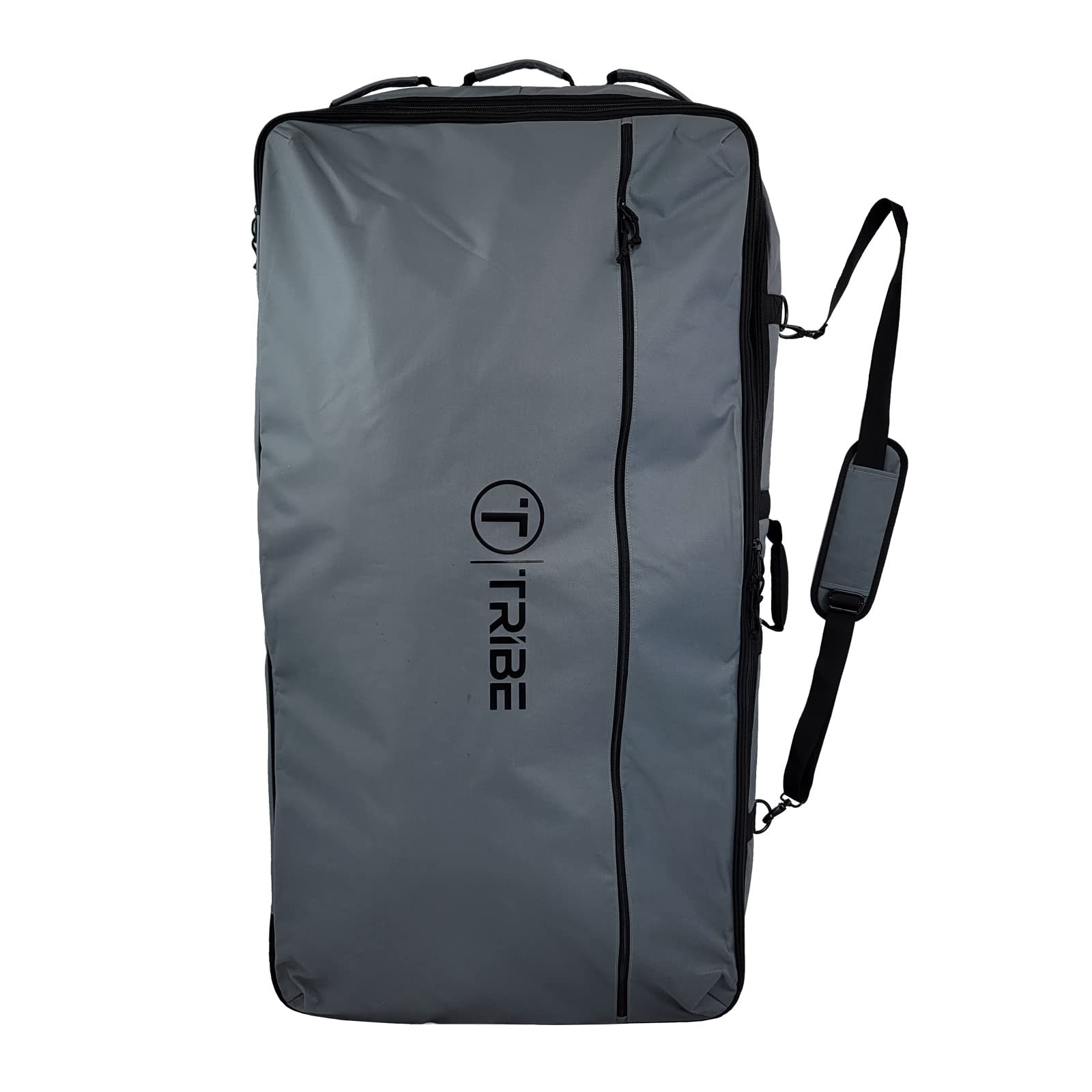**Tribe Boards Dually Rolling Bodyboard Travel Bag - Waterproof & Durable Surfboard Carrier for Travel & Beach - Perfect for Surfing, Bodyboarding & Water Sports**